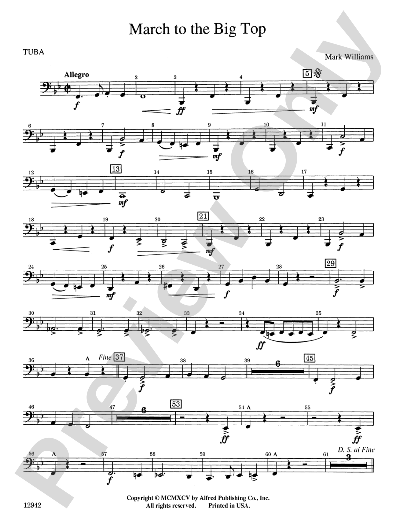 March to the Big Top: Tuba