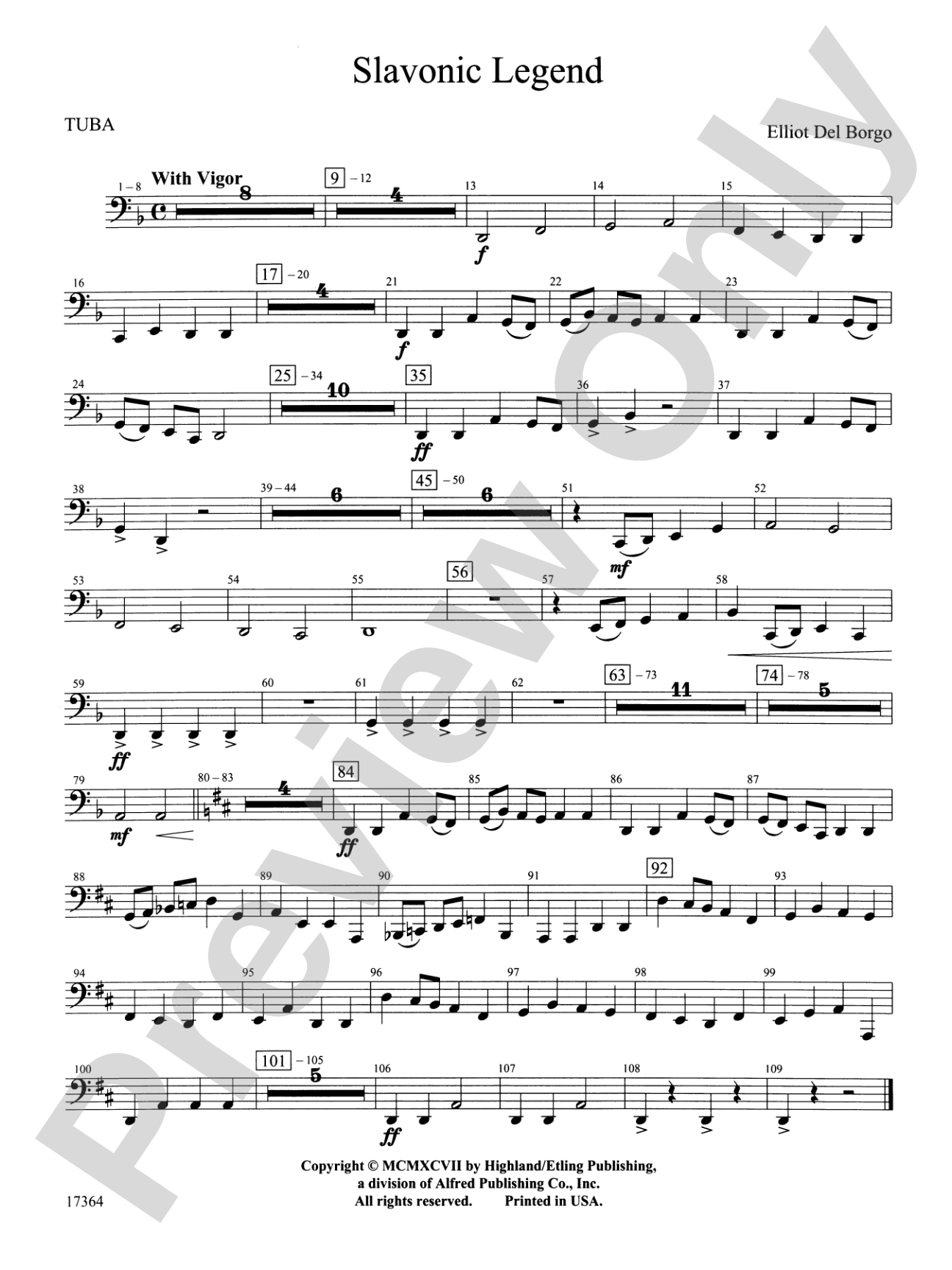 Slavonic Legend: Tuba
