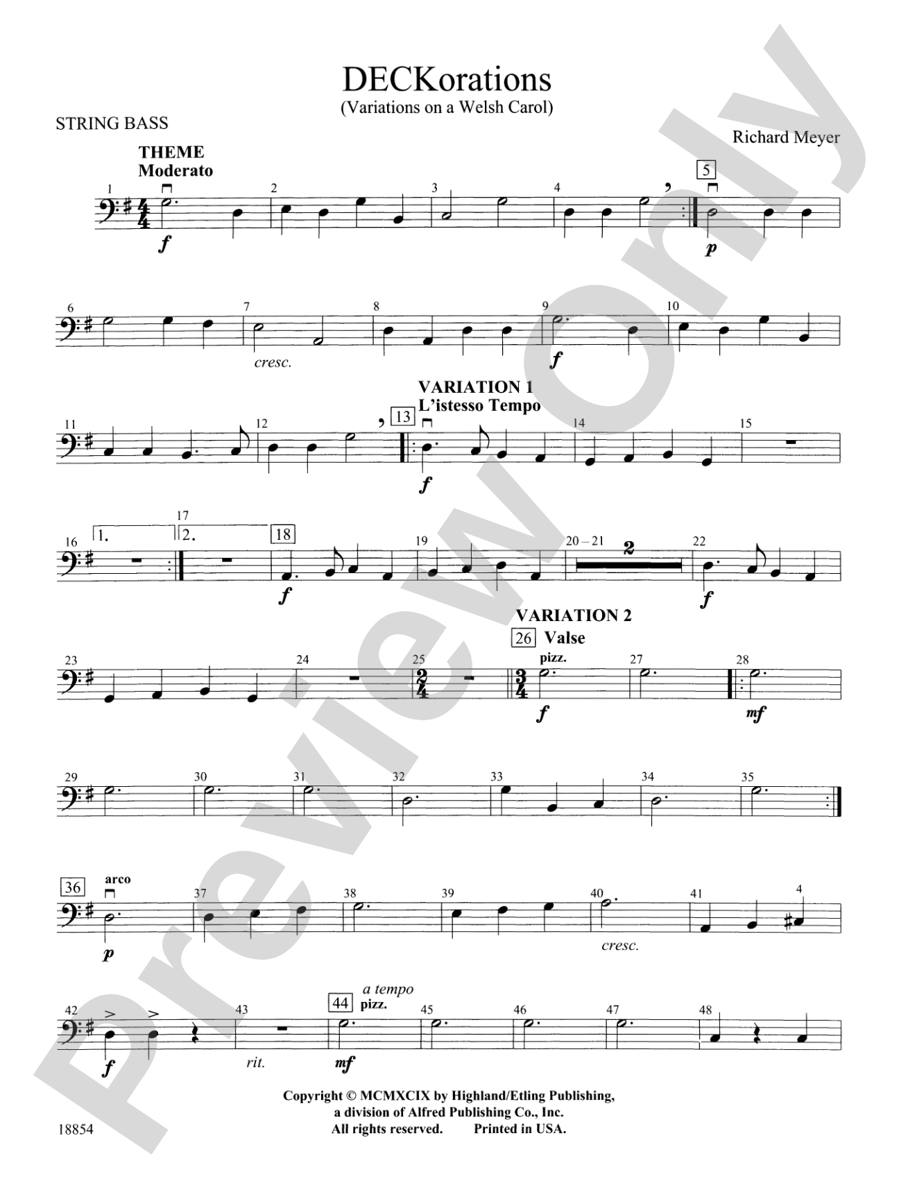 DECKorations: String Bass