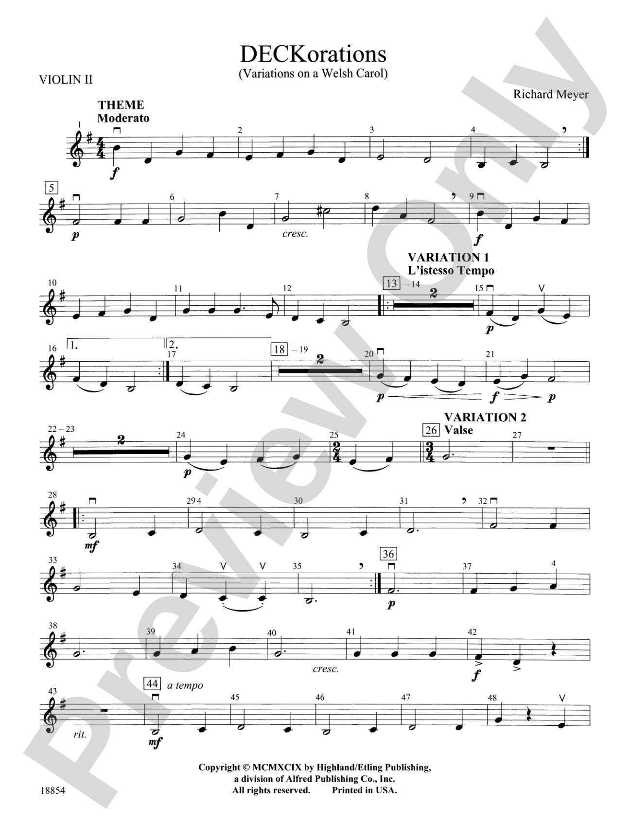 DECKorations: 2nd Violin