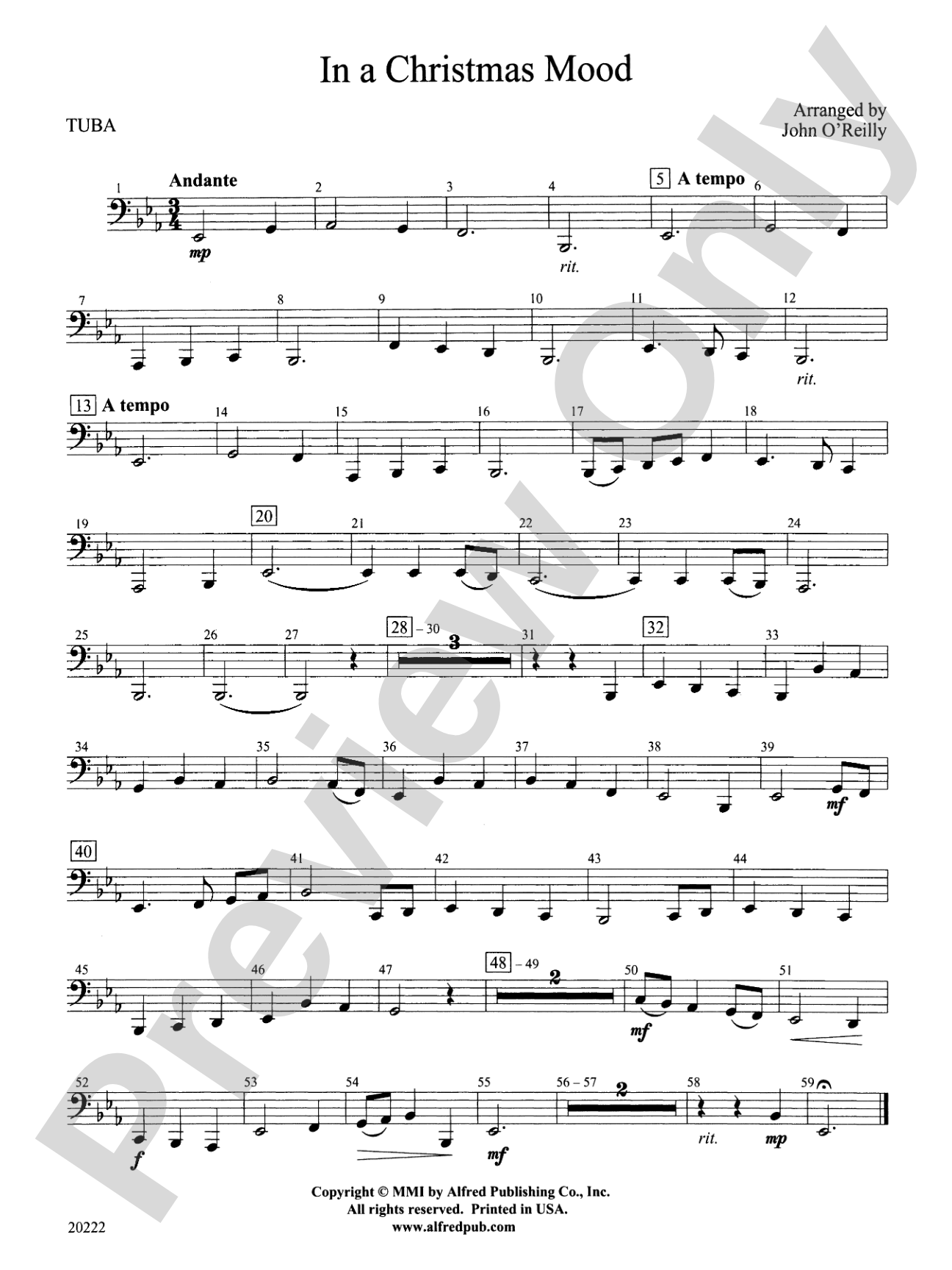 In a Christmas Mood: Tuba