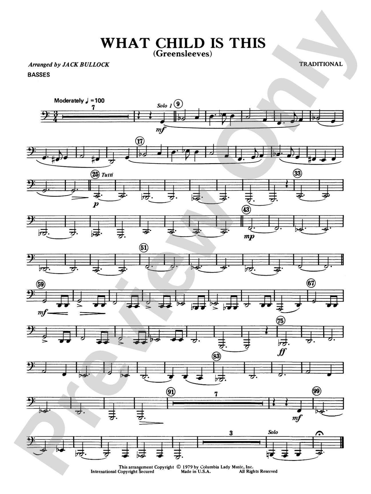 What Child Is This?: Bass 2