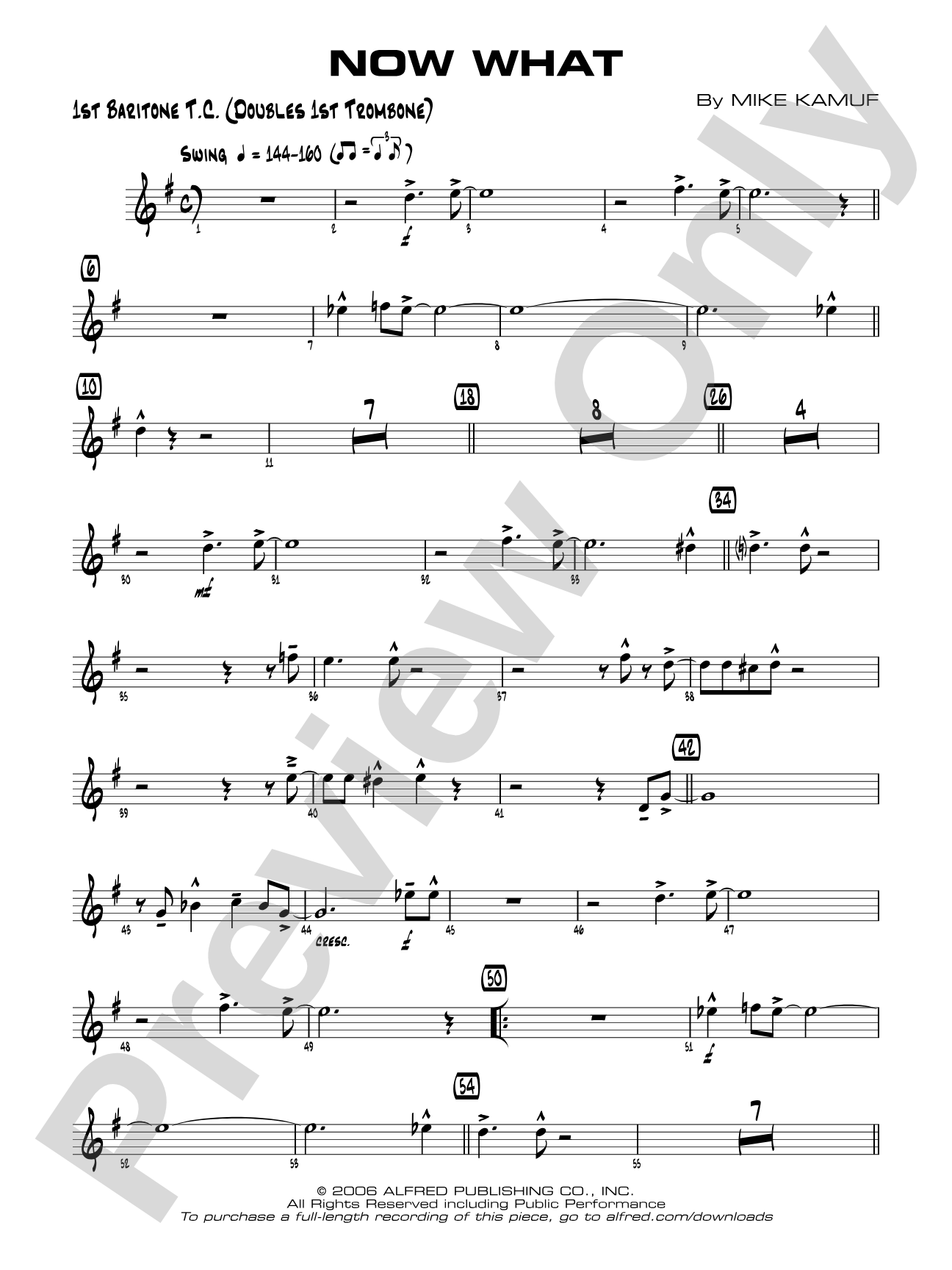 Now What: Baritone T.C.