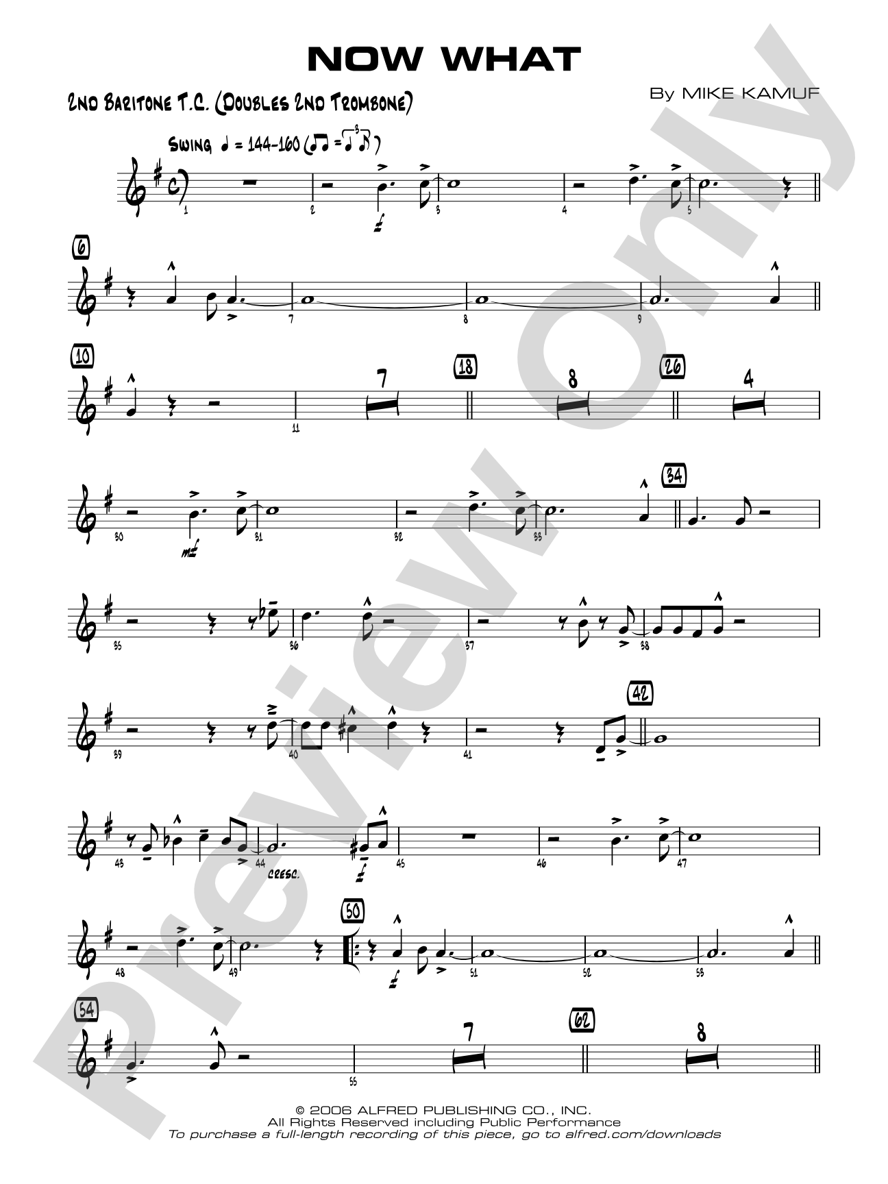 Now What: 2nd Baritone T.C.