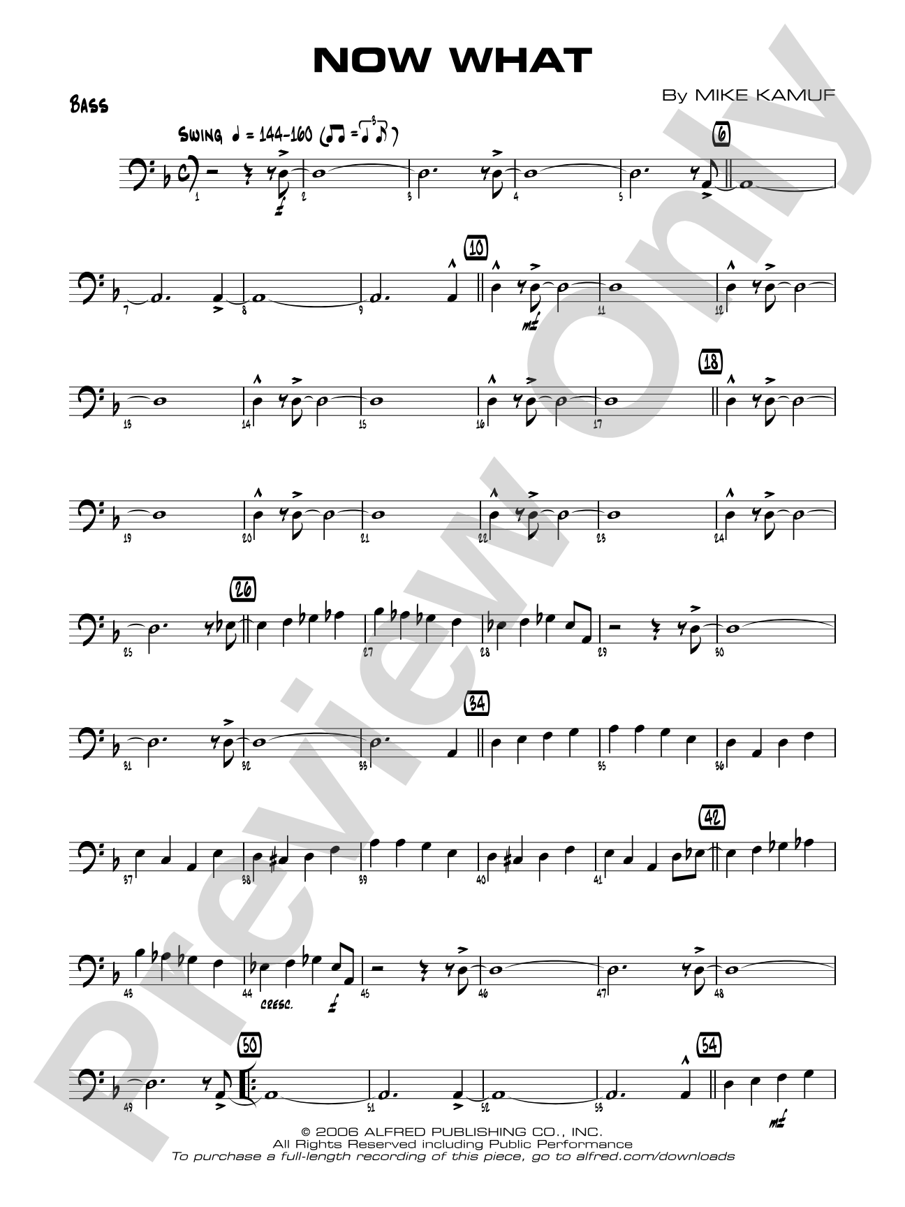 Now What: String Bass