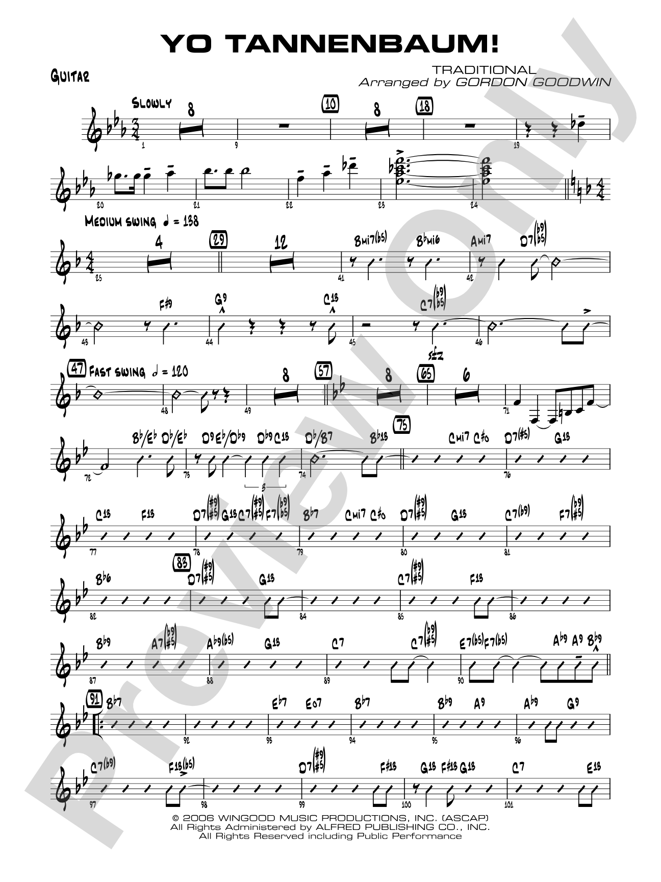 Yo Tannenbaum!: Guitar