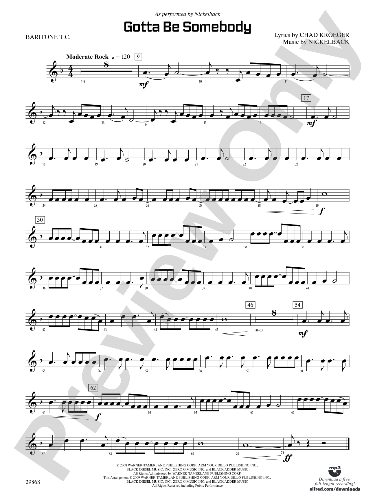 Gotta Be Somebody: Baritone T.C.