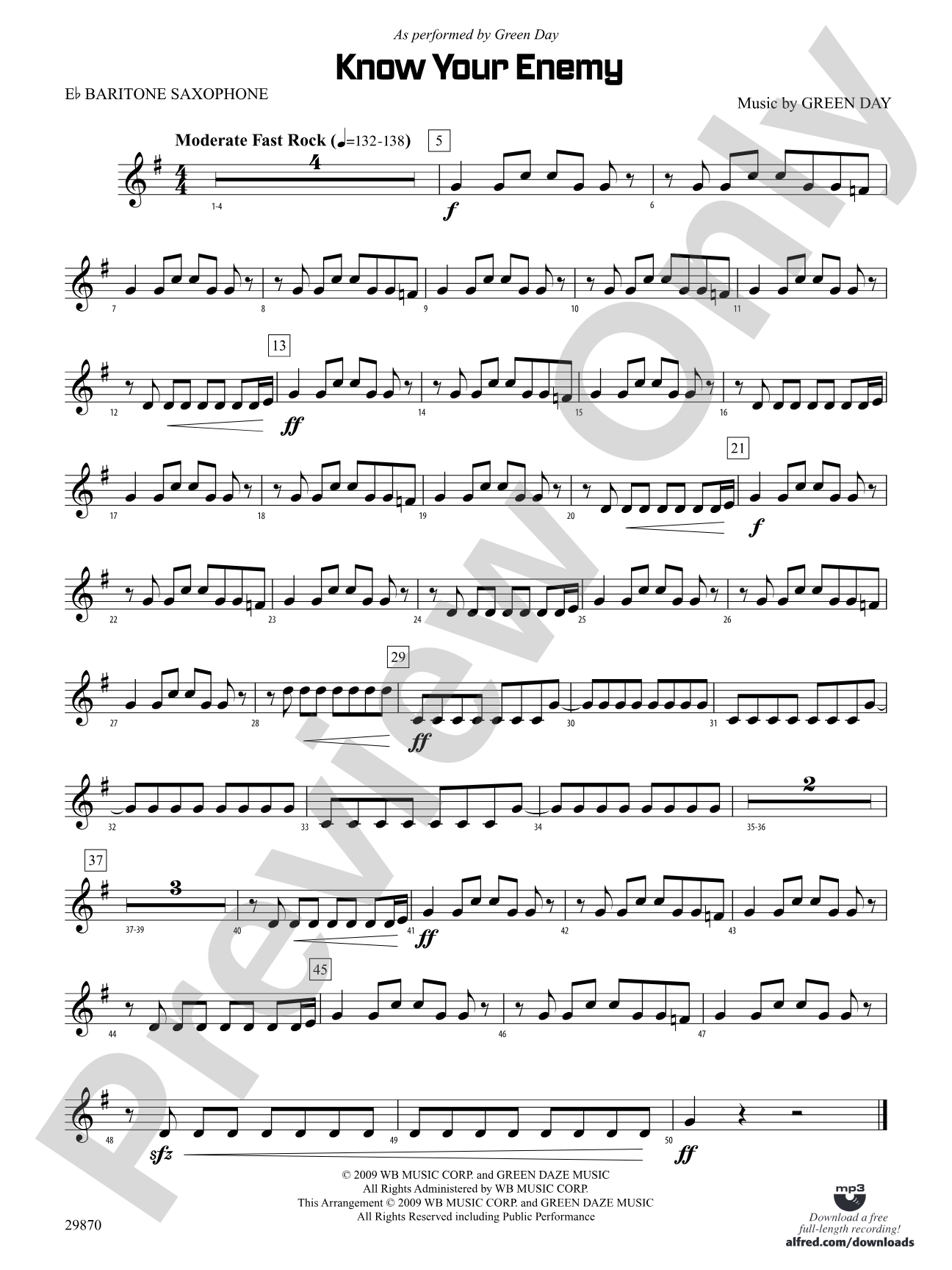 Know Your Enemy: E-flat Baritone Saxophone
