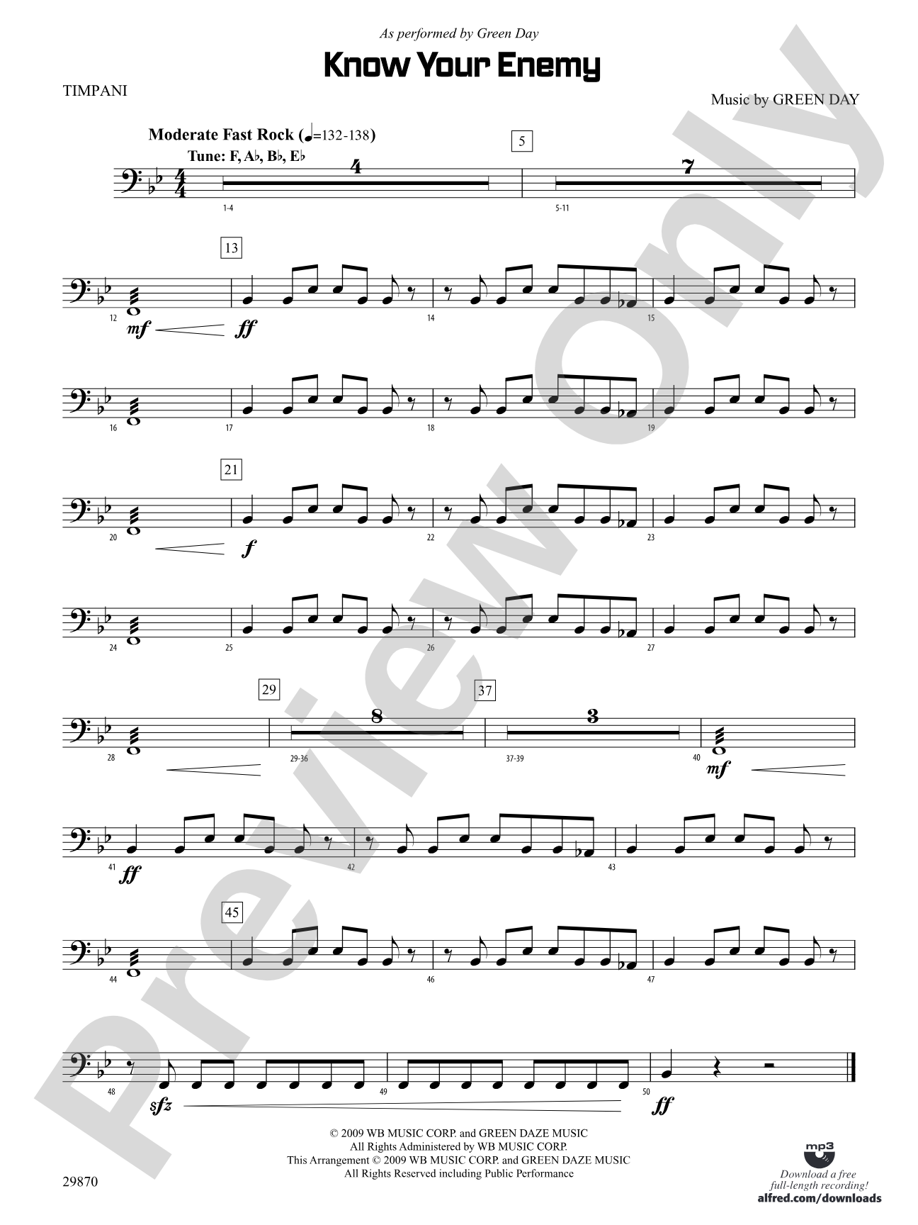 Know Your Enemy: Timpani