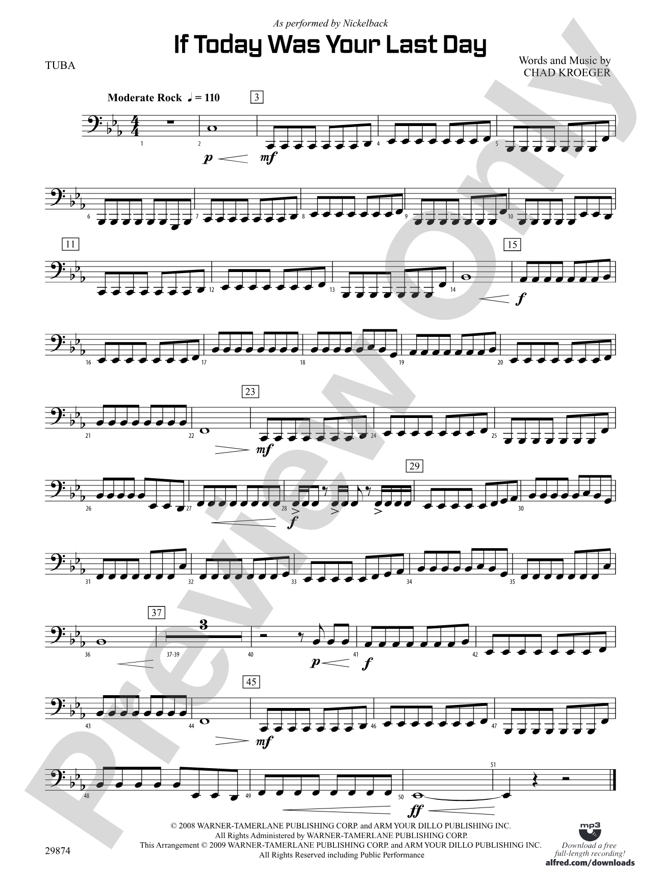 If Today Was Your Last Day: Tuba