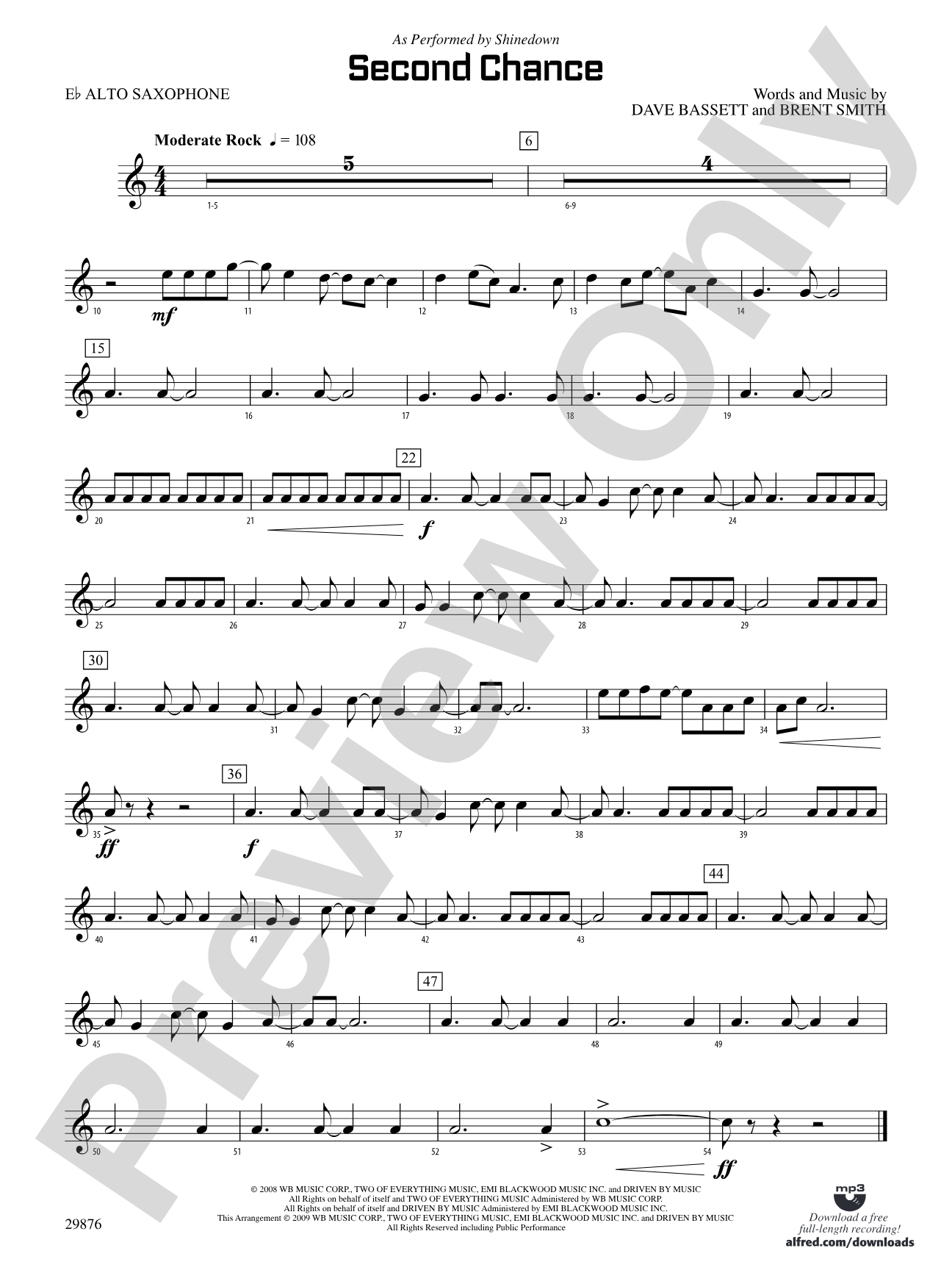 Second Chance: E-flat Alto Saxophone