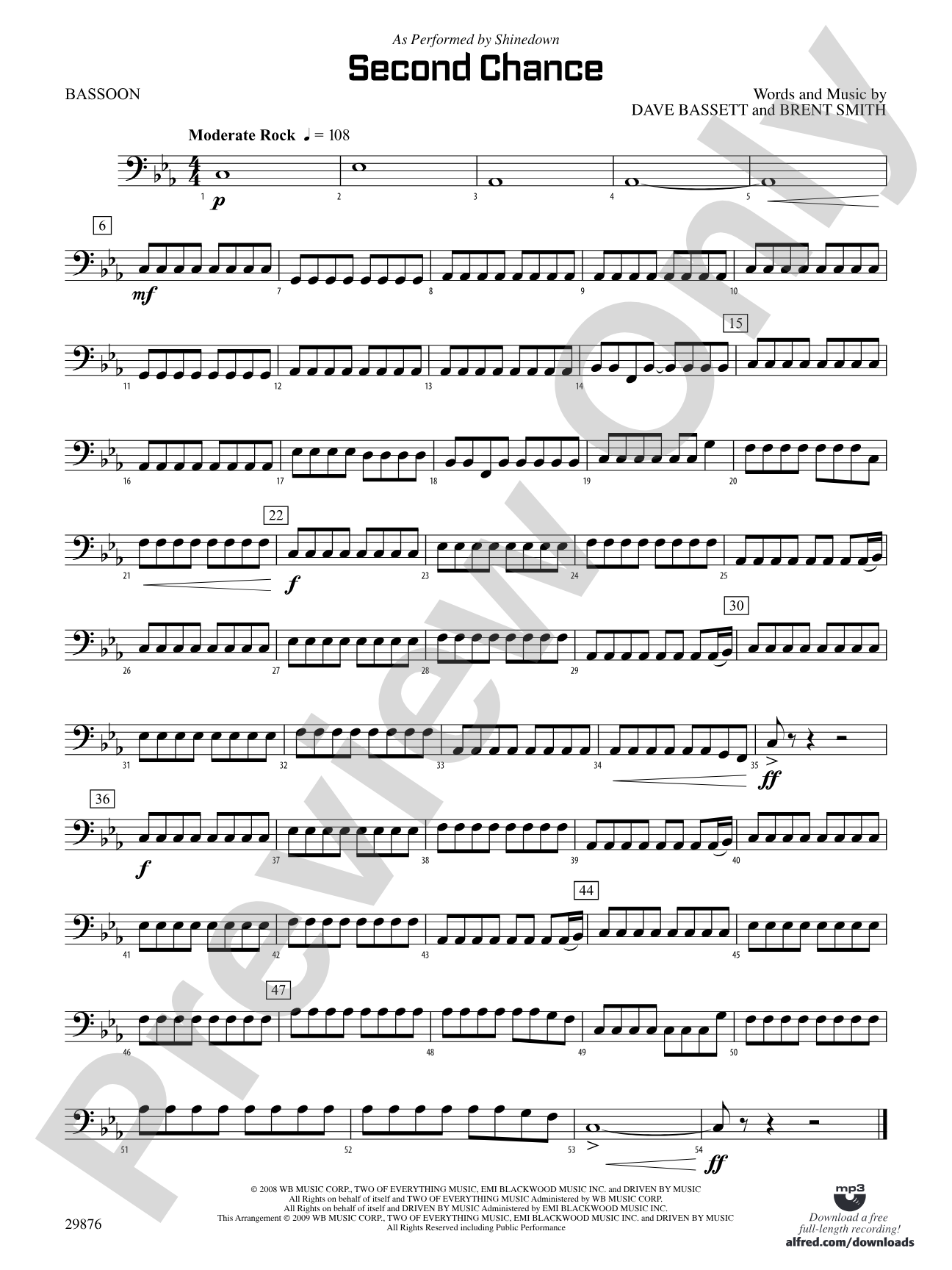 Second Chance: Bassoon