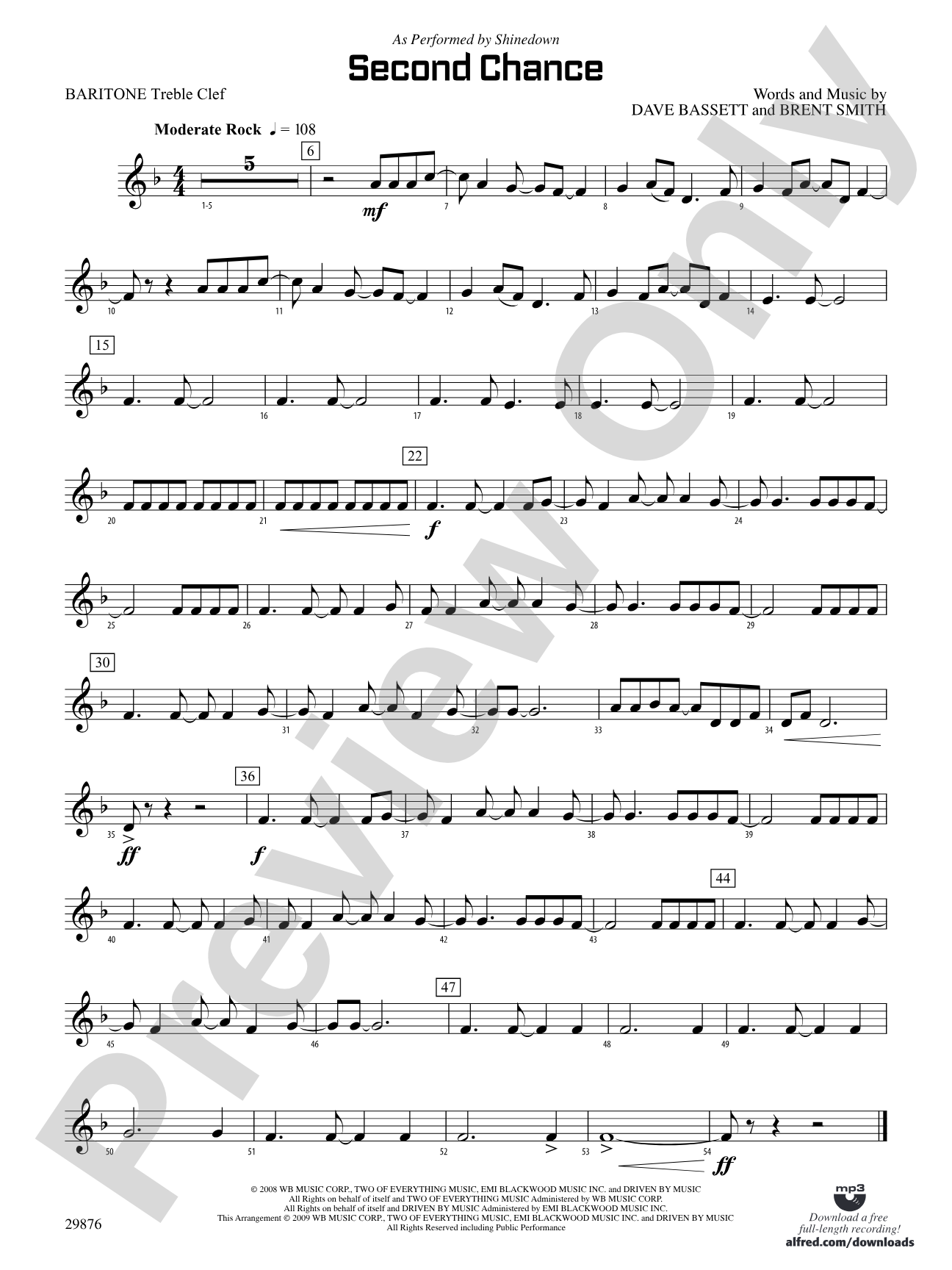 Second Chance: Baritone T.C.