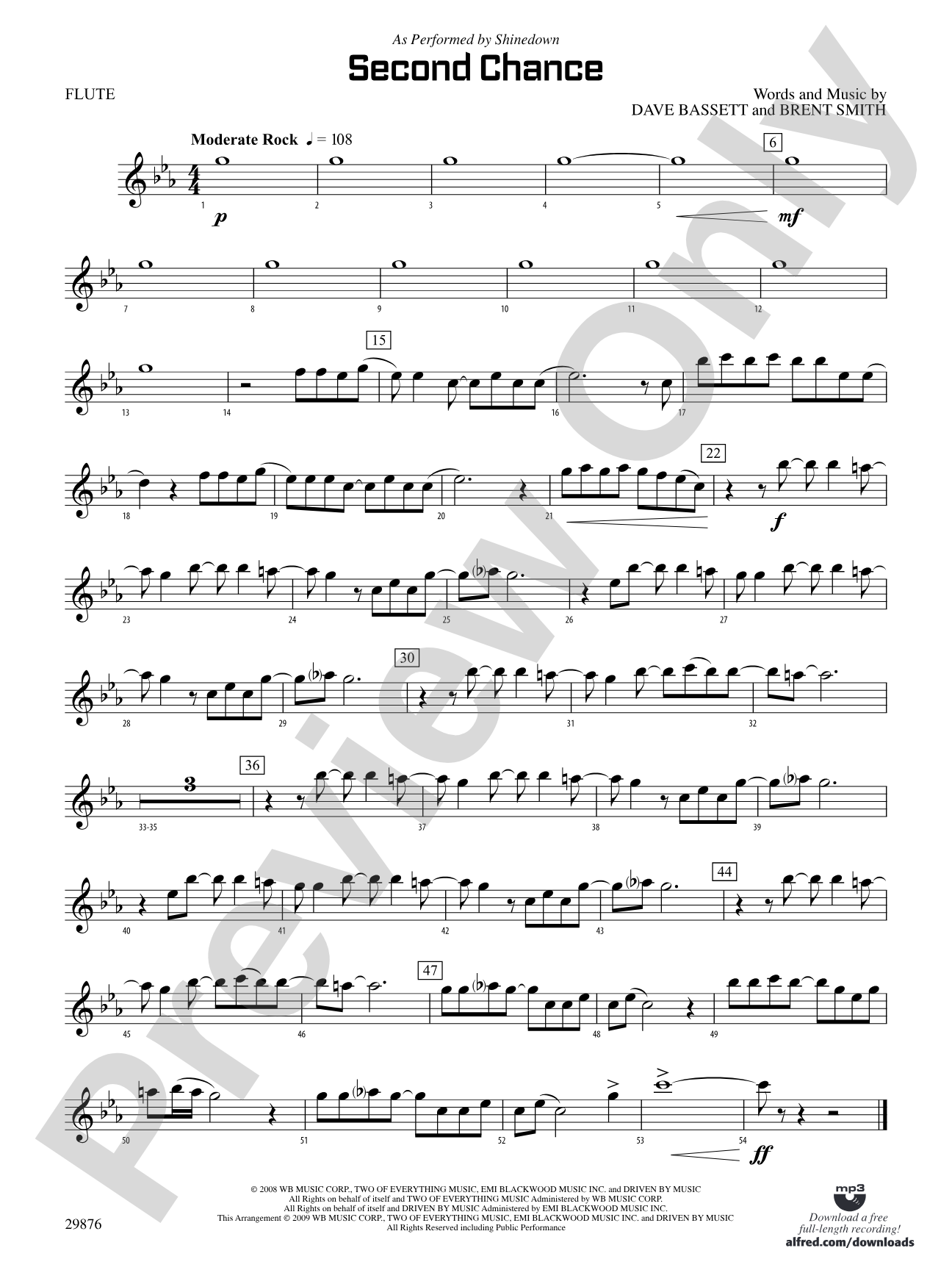 Second Chance: Flute