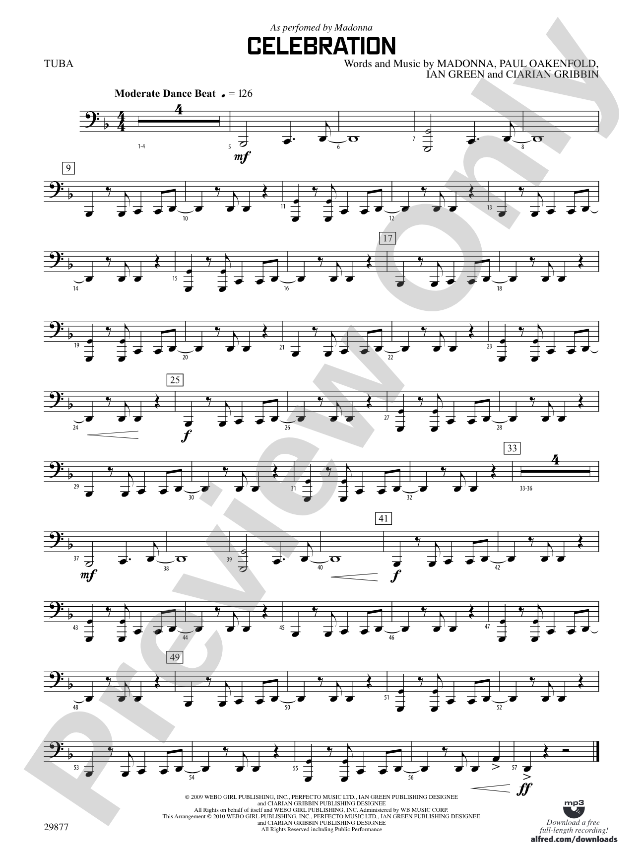 Celebration: Tuba