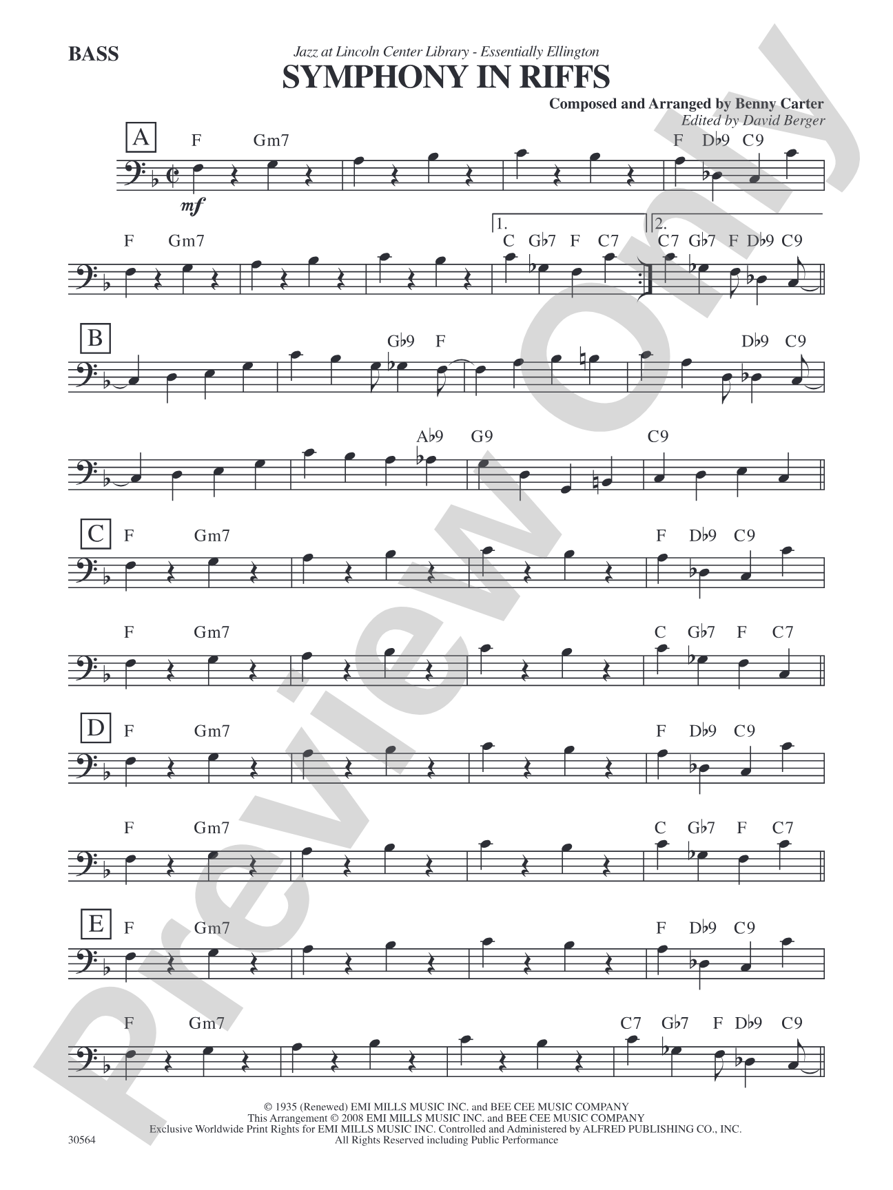 Symphony in Riffs: String Bass