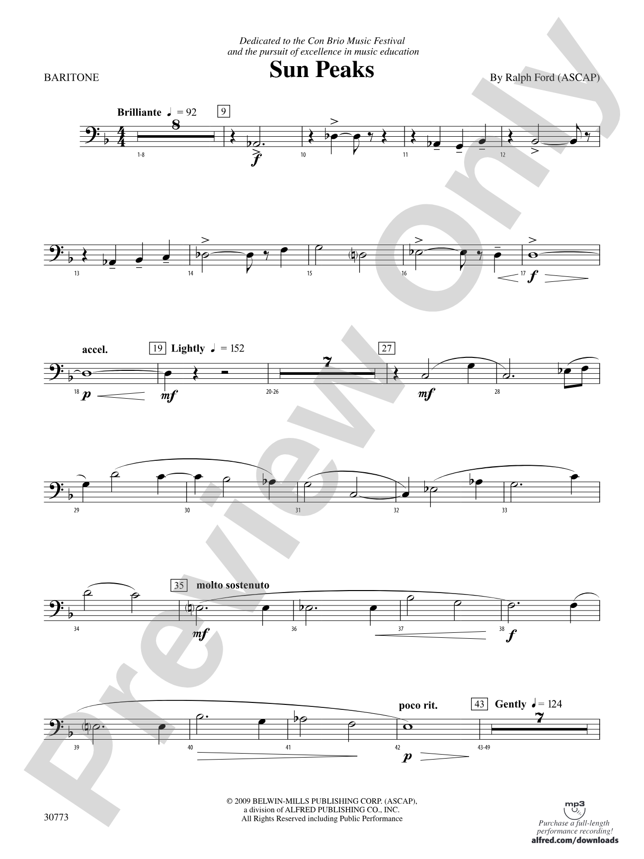 Sun Peaks: Baritone B.C.