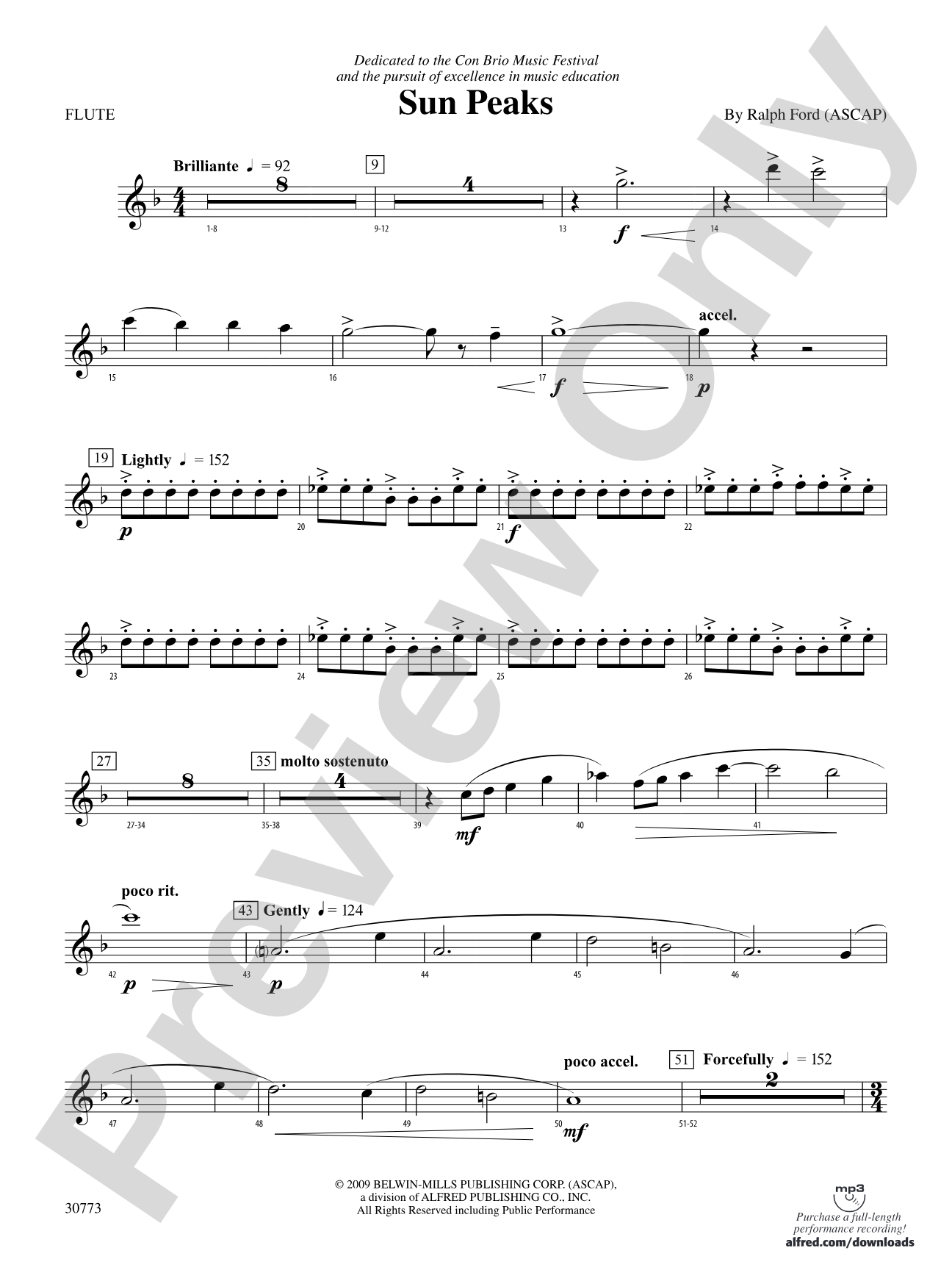 Sun Peaks: Flute