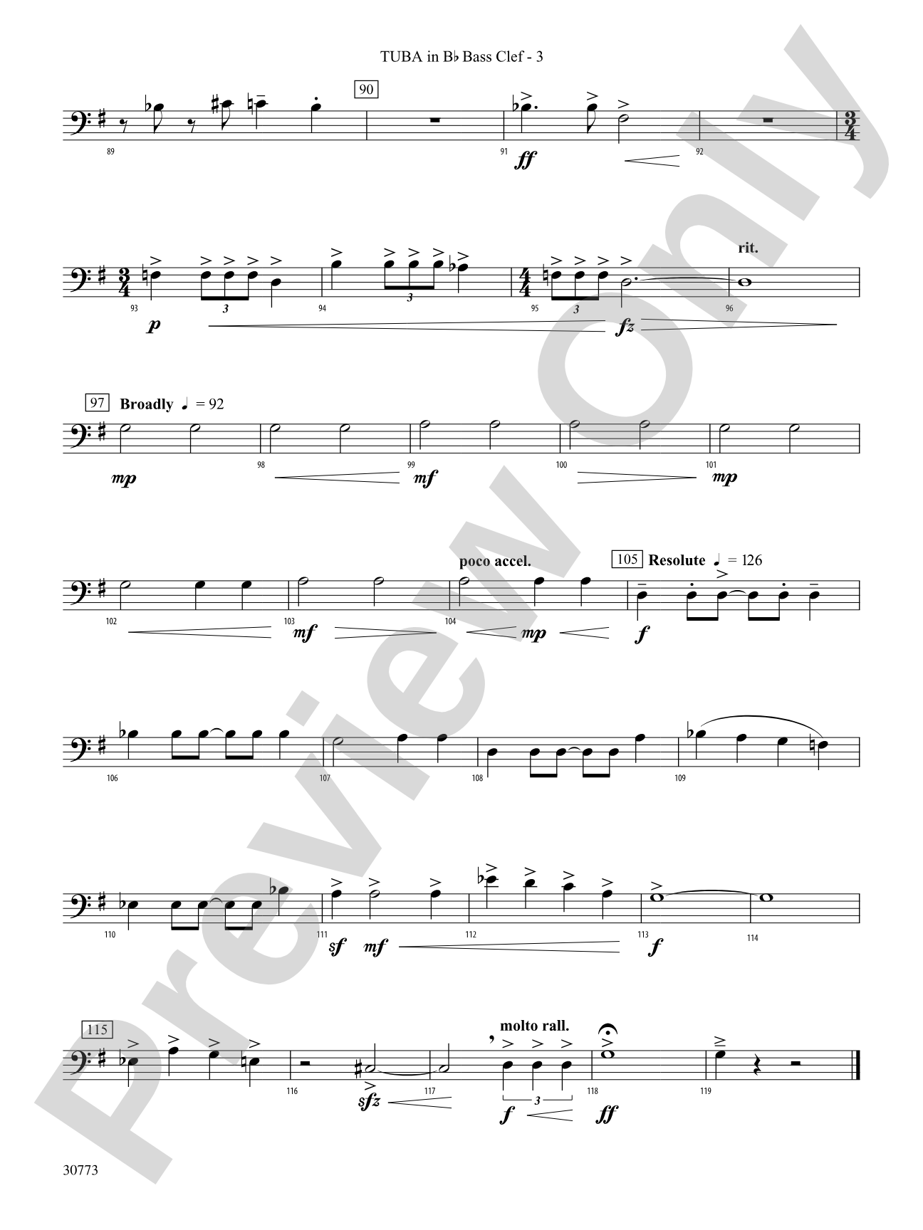 Sun Peaks: (wp) B-flat Tuba B.C.