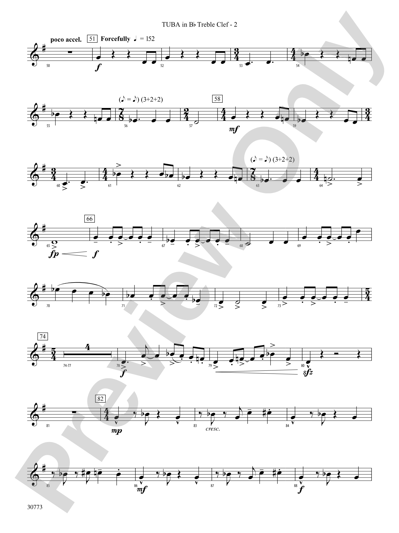 Sun Peaks: (wp) B-flat Tuba T.C.