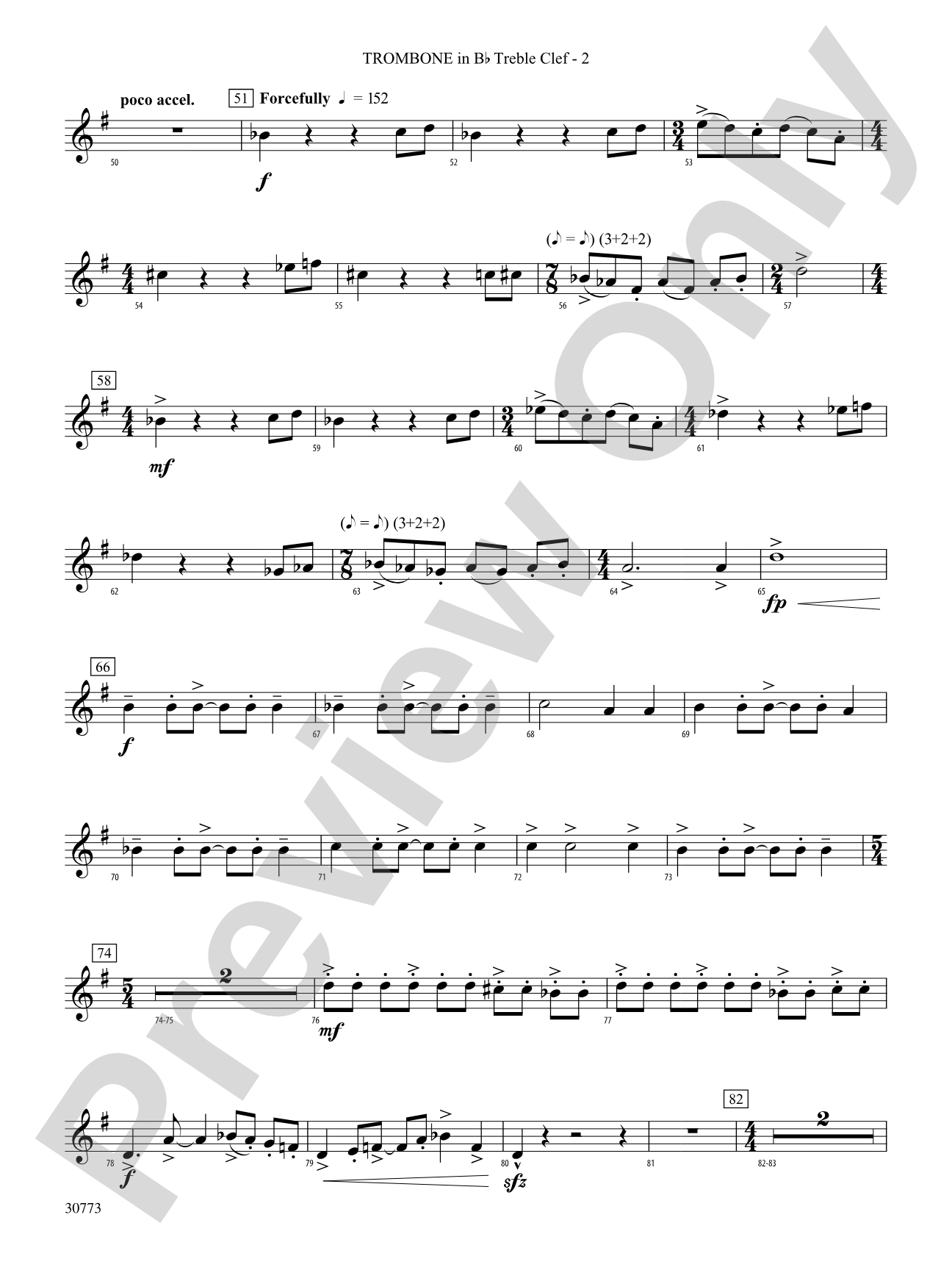 Sun Peaks: (wp) 1st B-flat Trombone T.C.