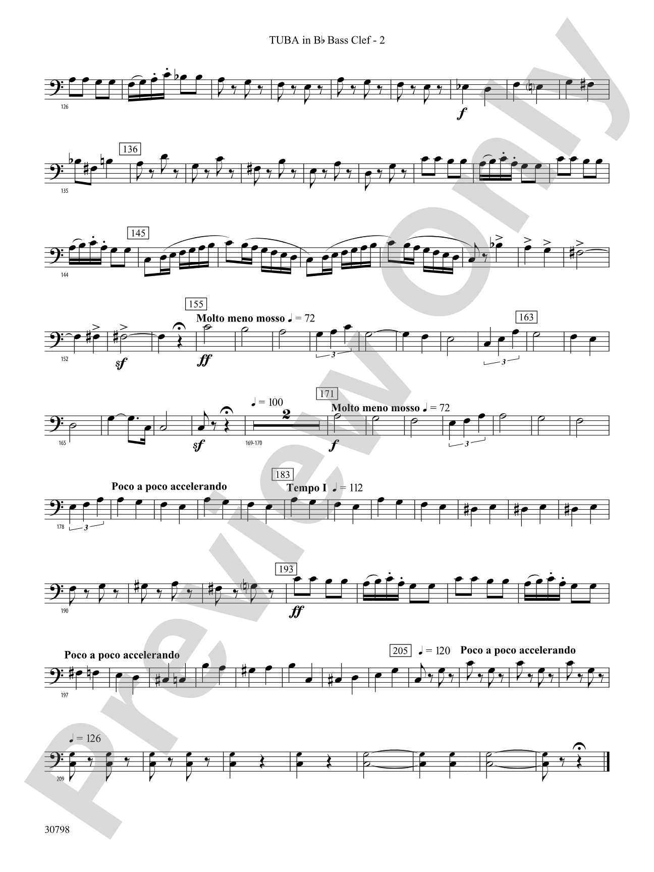Finale (from Serenade for Strings in C Major, Op. 48, Movement #4 (Terma Russo)): (wp) B-flat Tuba B.C.