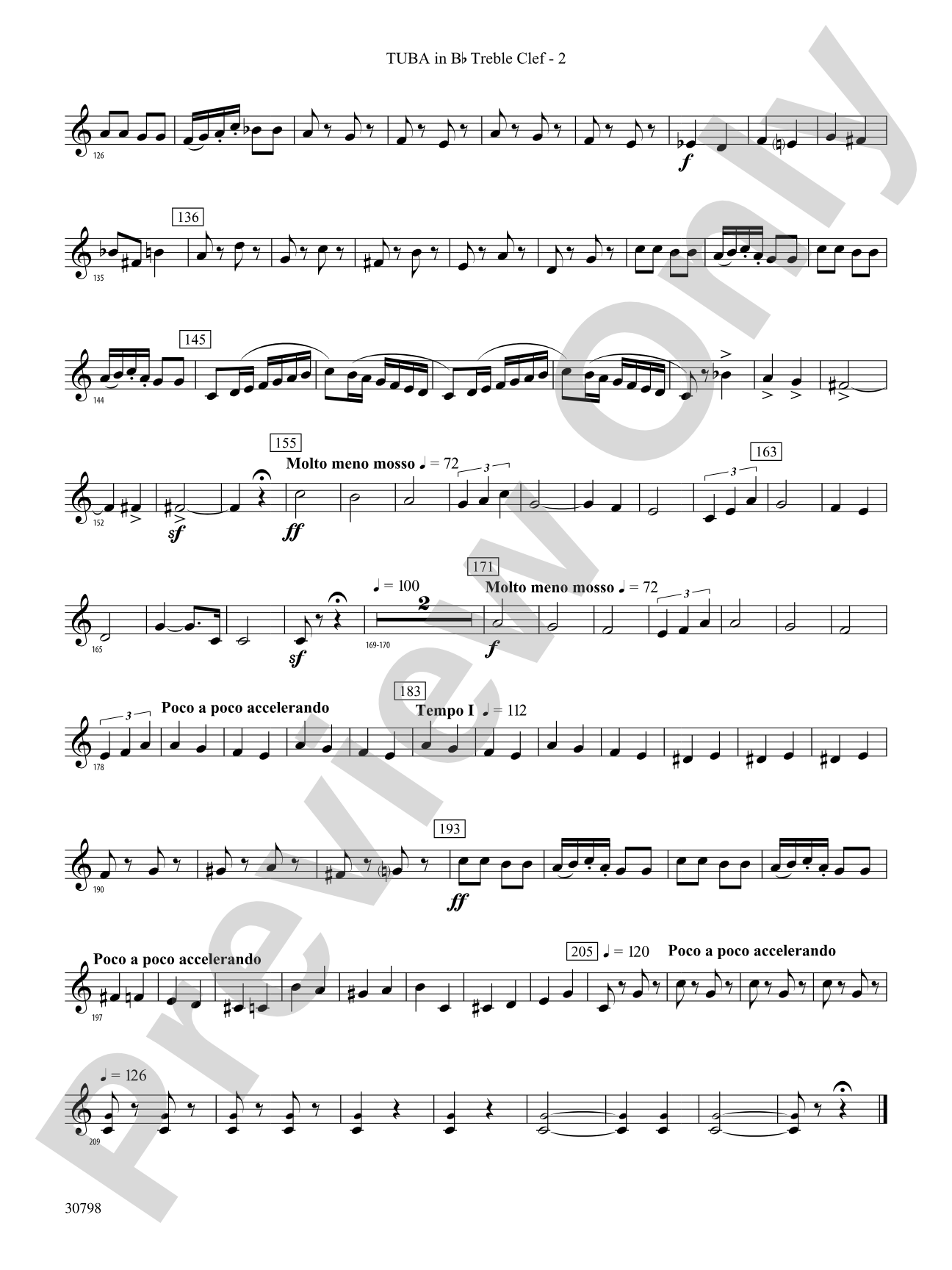 Finale (from Serenade for Strings in C Major, Op. 48, Movement #4 (Terma Russo)): (wp) B-flat Tuba T.C.