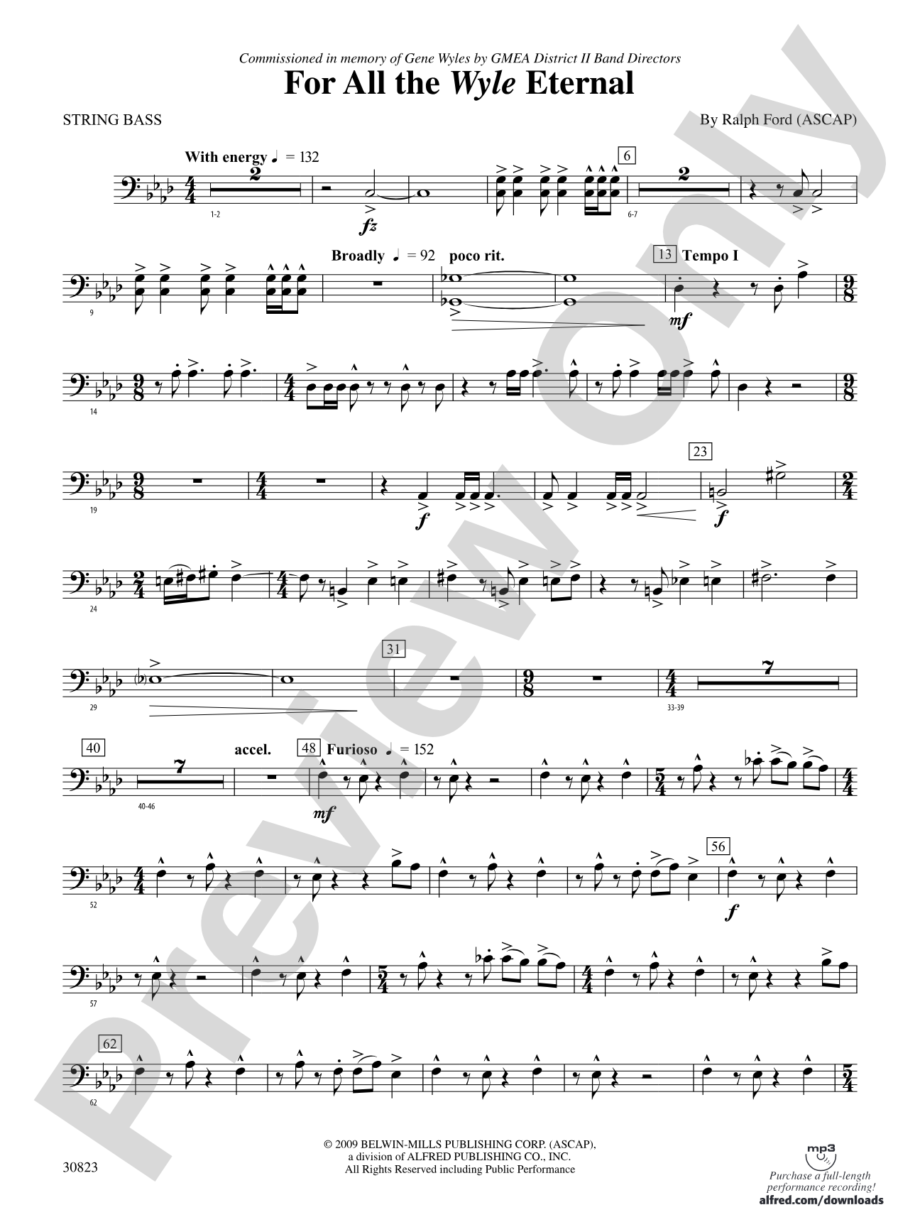 For All the Wyle Eternal: String Bass