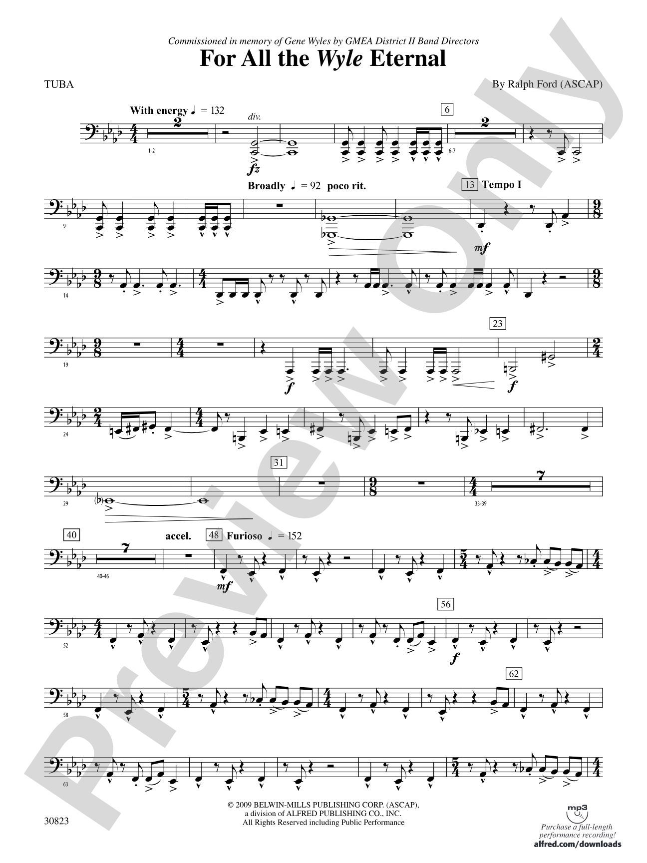 For All the Wyle Eternal: Tuba