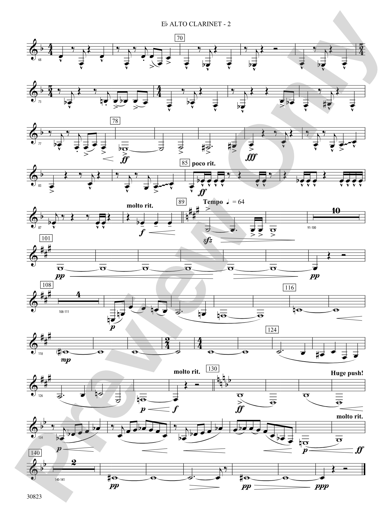 For All the Wyle Eternal: (wp) E-flat Alto Clarinet