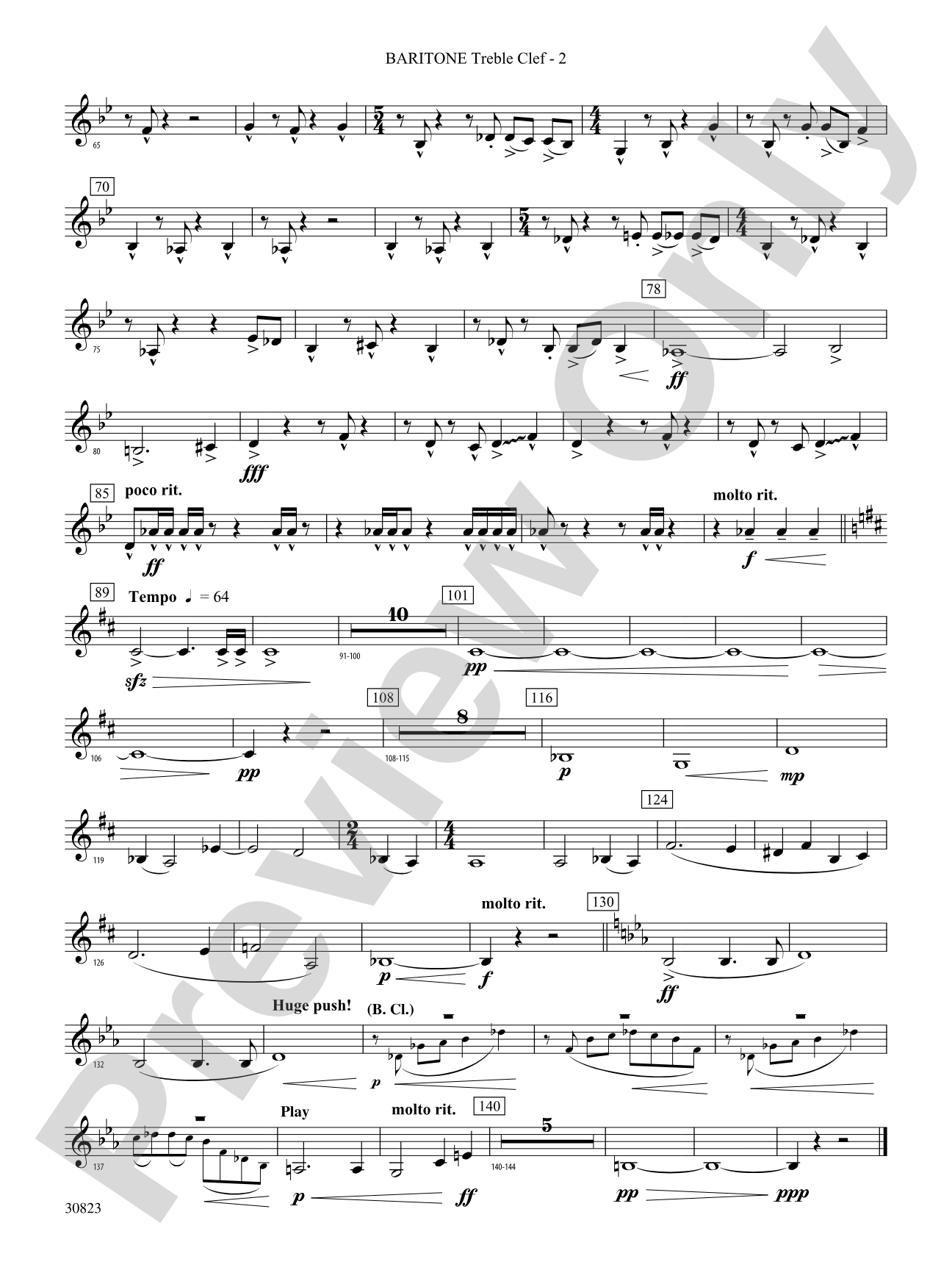 For All the Wyle Eternal: (wp) Baritone T.C.