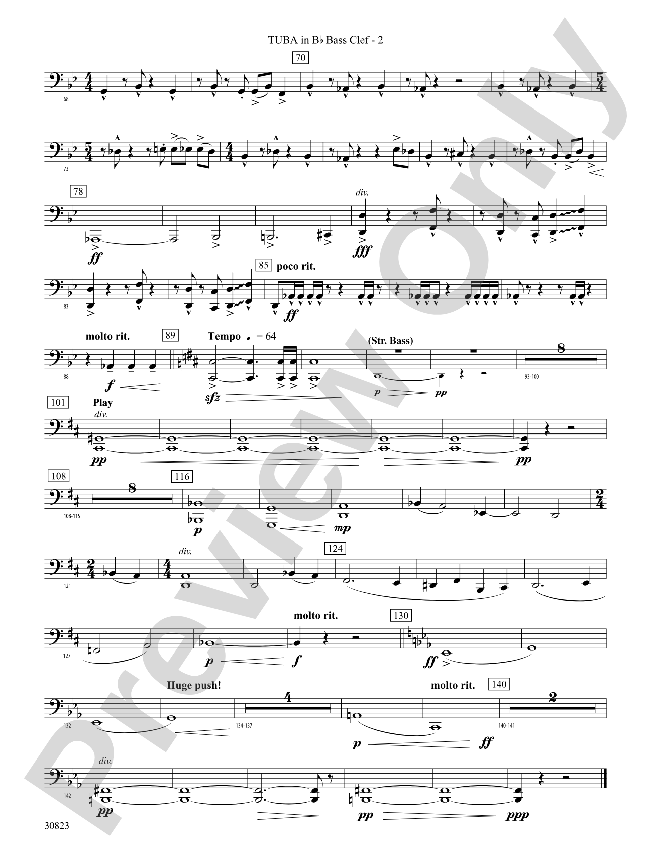 For All the Wyle Eternal: (wp) B-flat Tuba B.C.