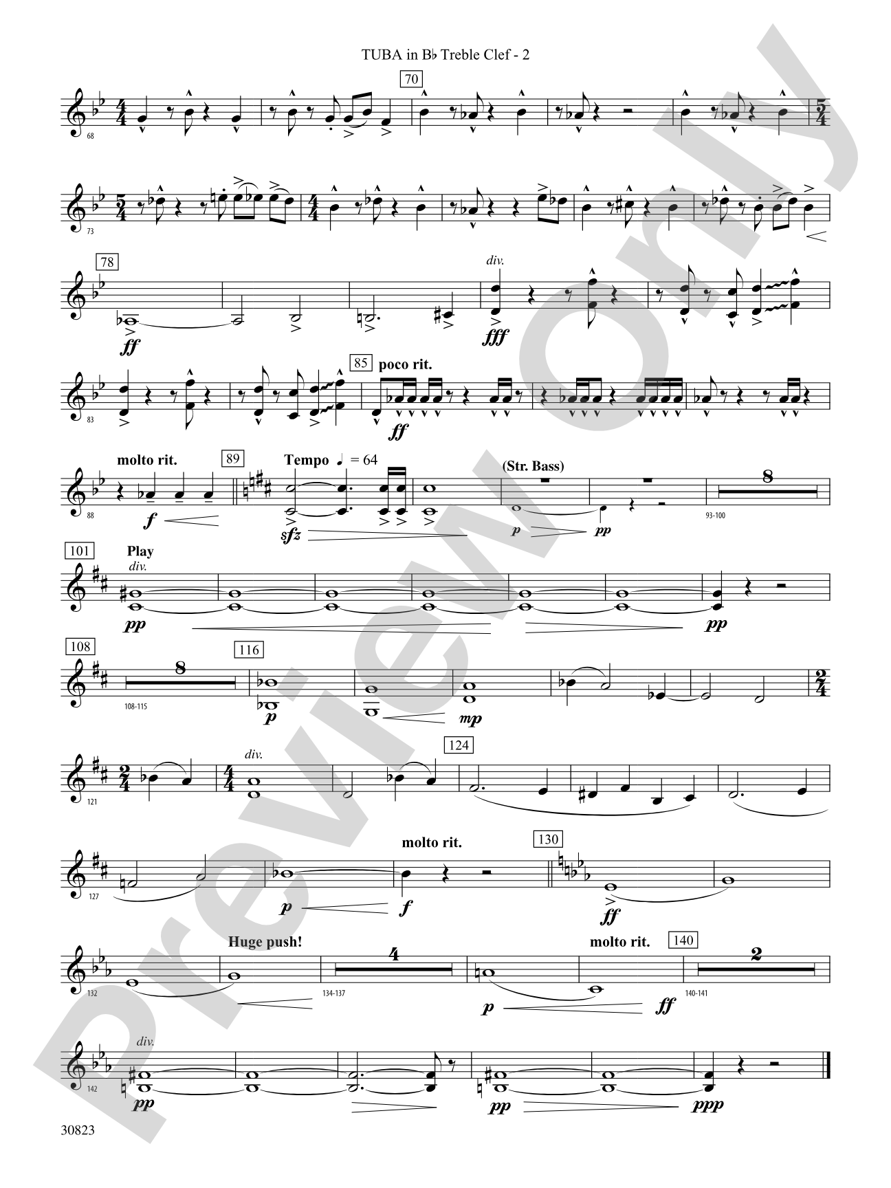 For All the Wyle Eternal: (wp) B-flat Tuba T.C.