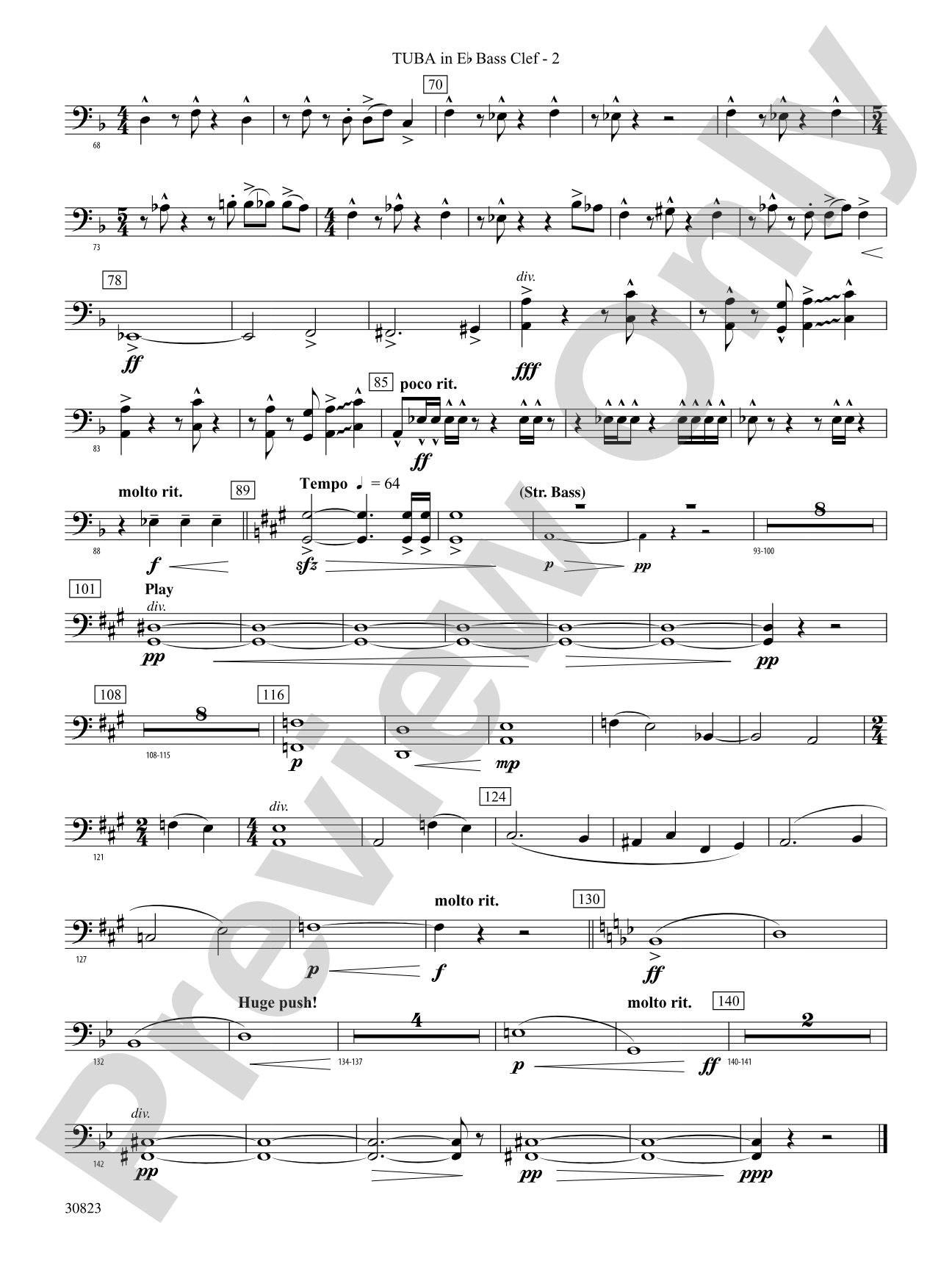 For All the Wyle Eternal: (wp) E-flat Tuba B.C.