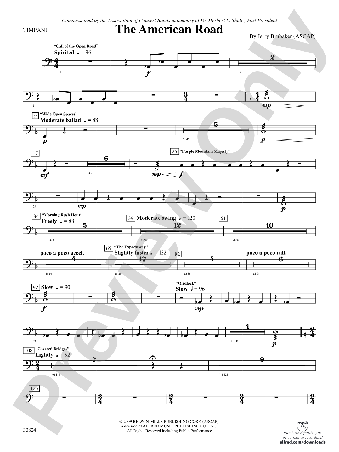 The American Road: Timpani