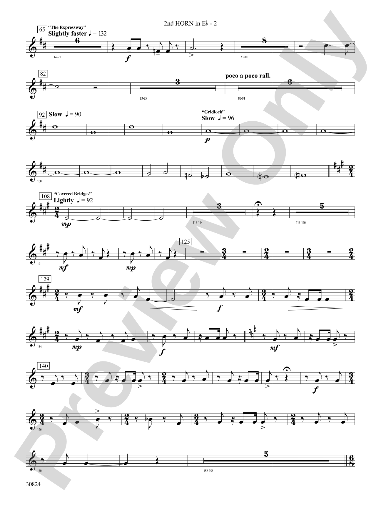 The American Road: (wp) 2nd Horn in E-flat