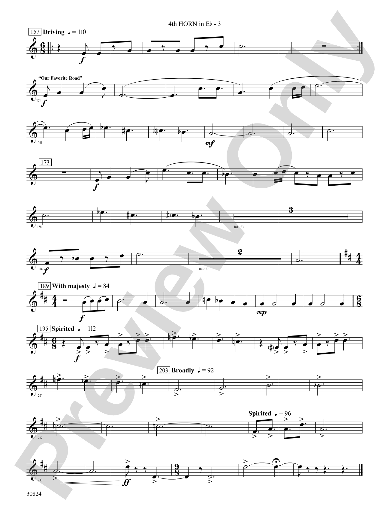 The American Road: (wp) 4th Horn in E-flat