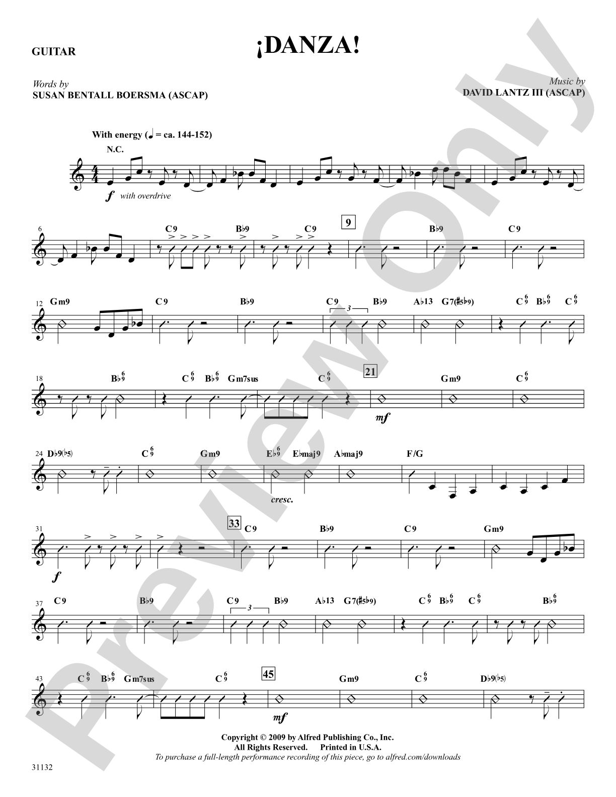 ¡Danza!: Guitar: Choral SoundPax