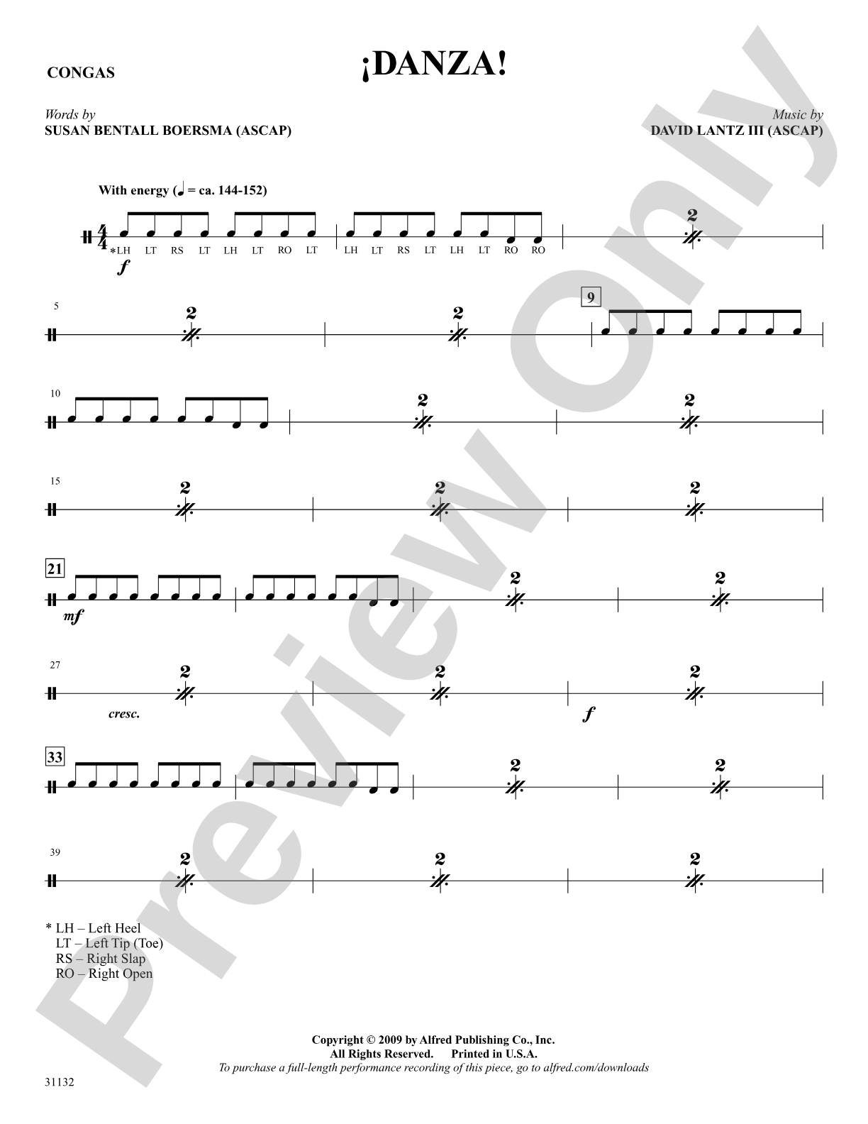 ¡Danza!: 3rd Percussion: Choral SoundPax