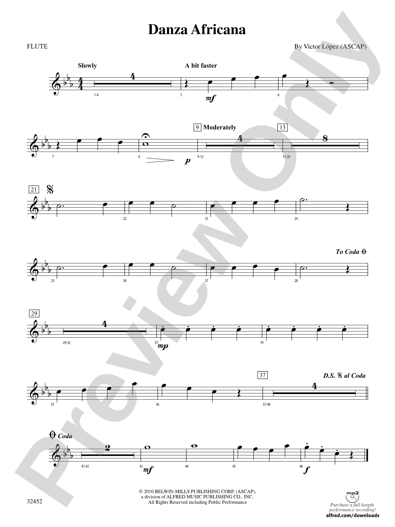 Danza Africana: Flute