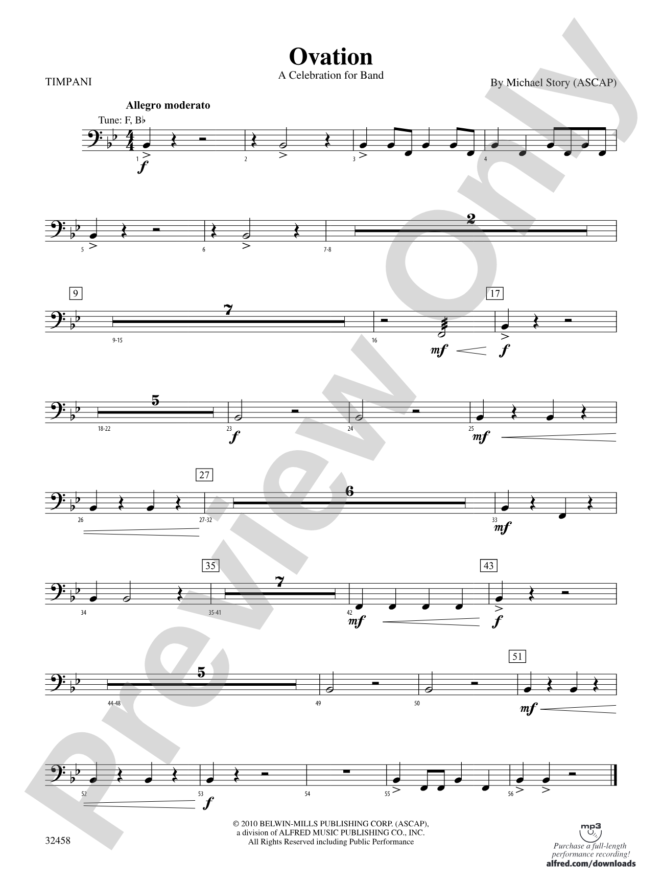 Ovation: Timpani