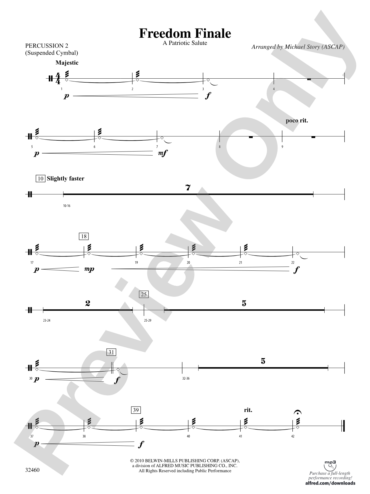 Freedom Finale: 2nd Percussion