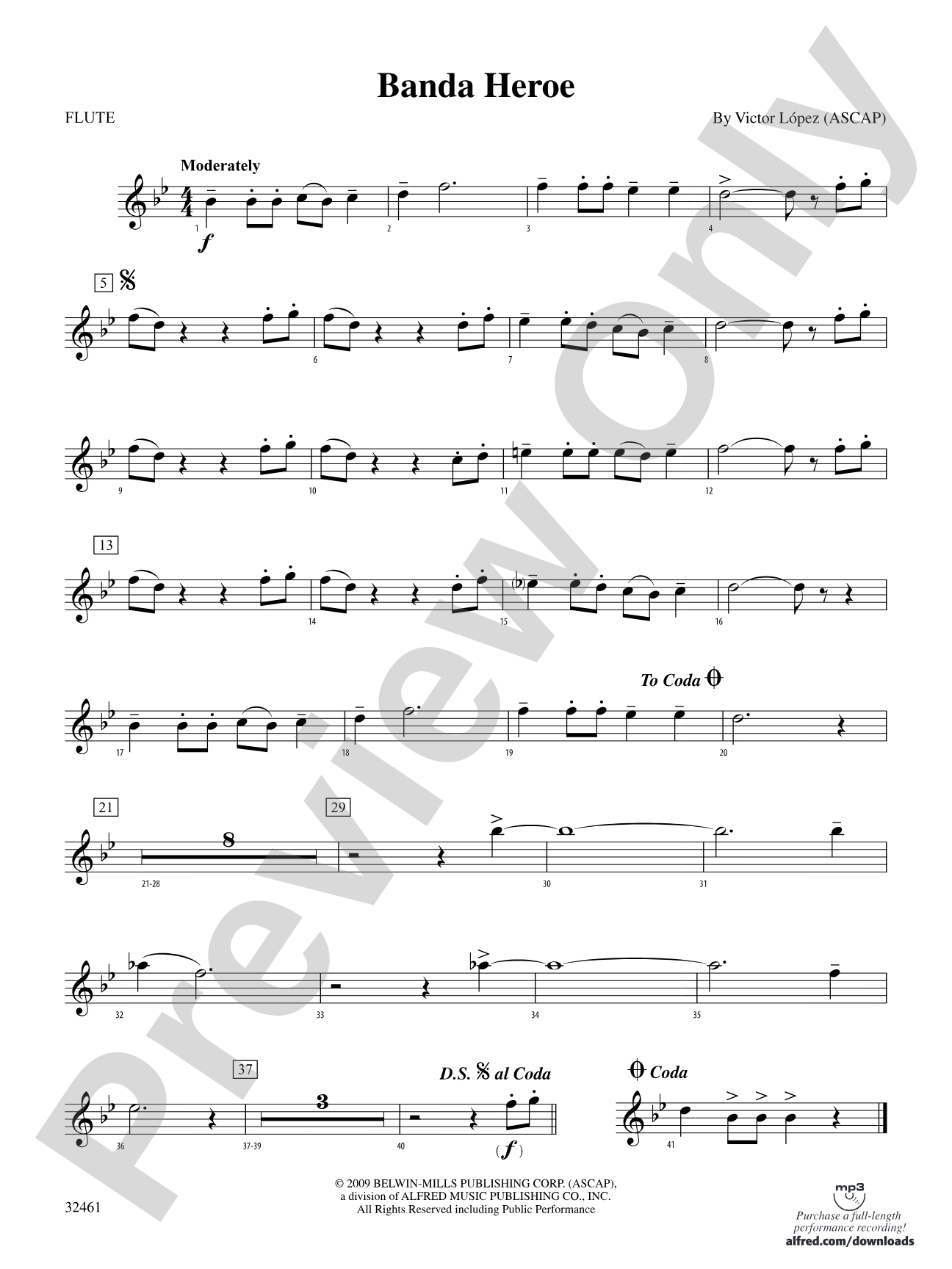 Banda Heroe: Flute