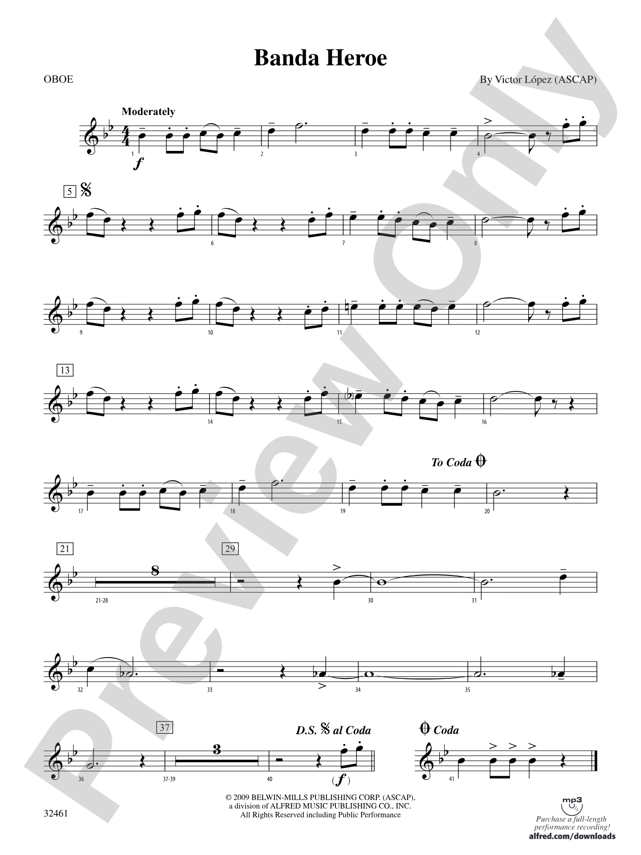 Banda Heroe: Oboe