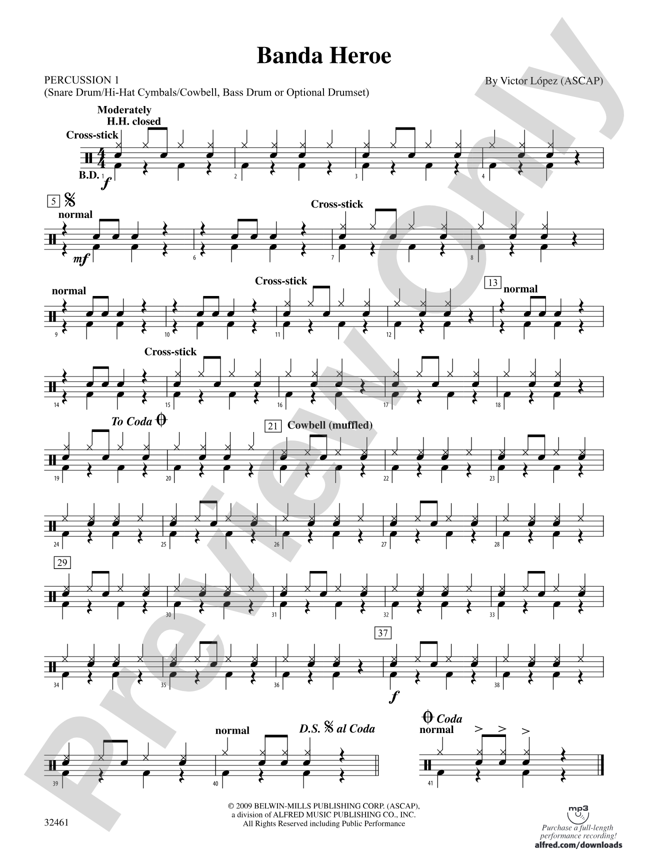 Banda Heroe: 1st Percussion