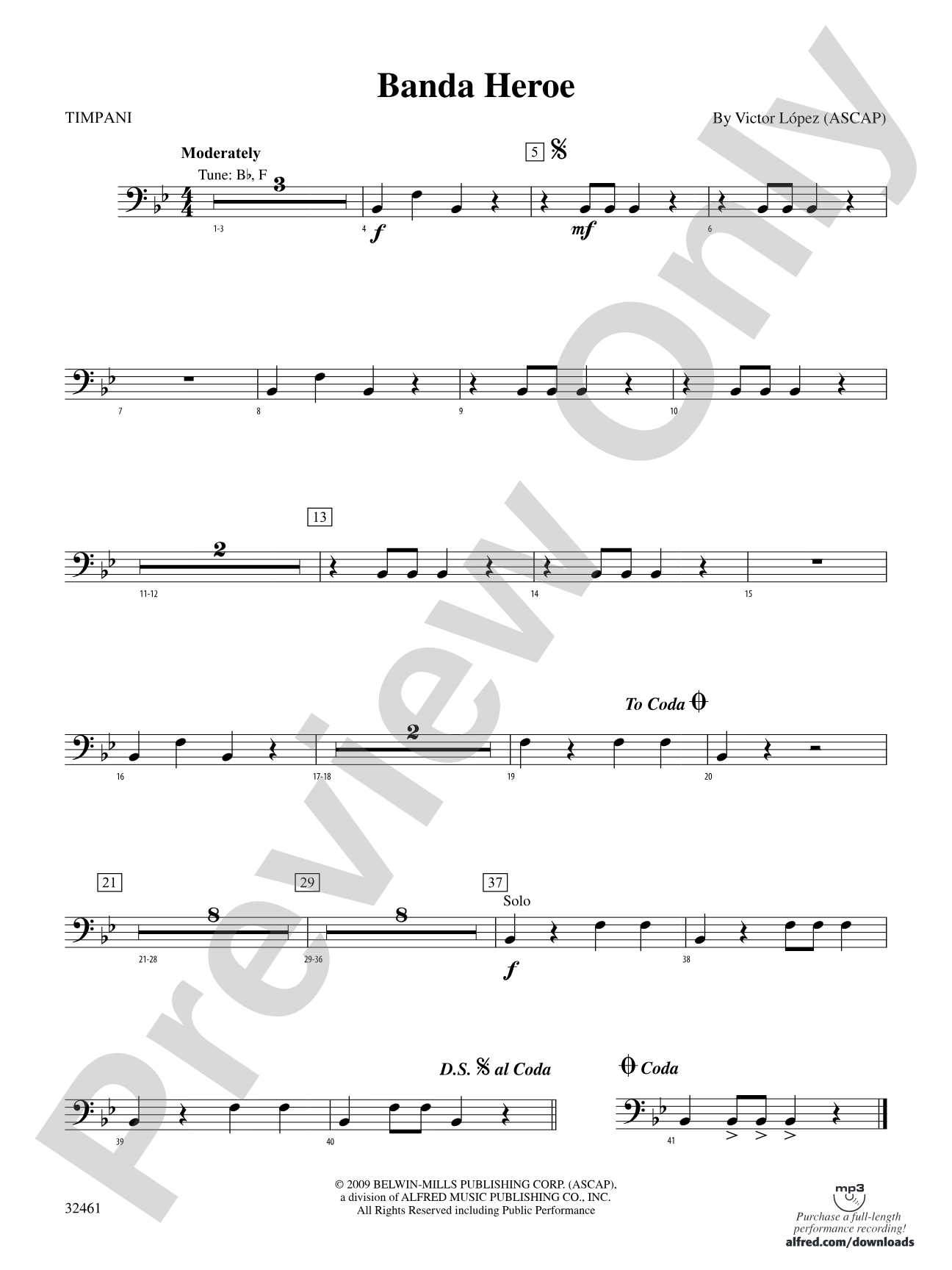 Banda Heroe: Timpani