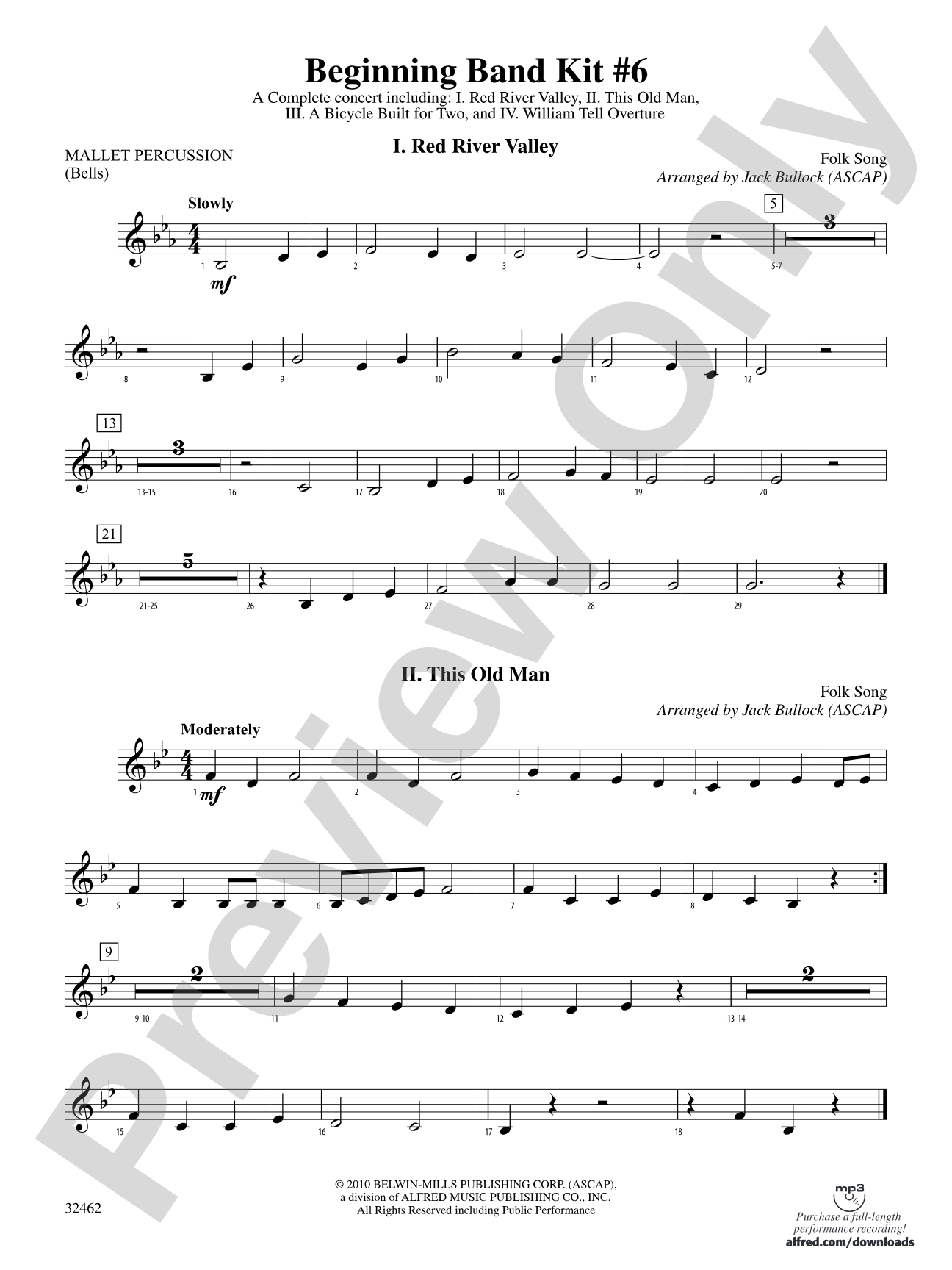 Belwin Beginning Band Kit #6: Mallets