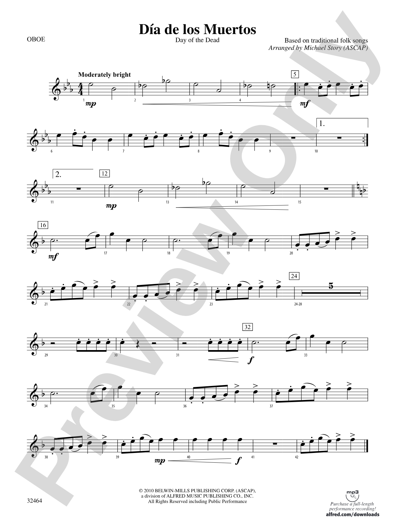 Día de los Muertos: Oboe