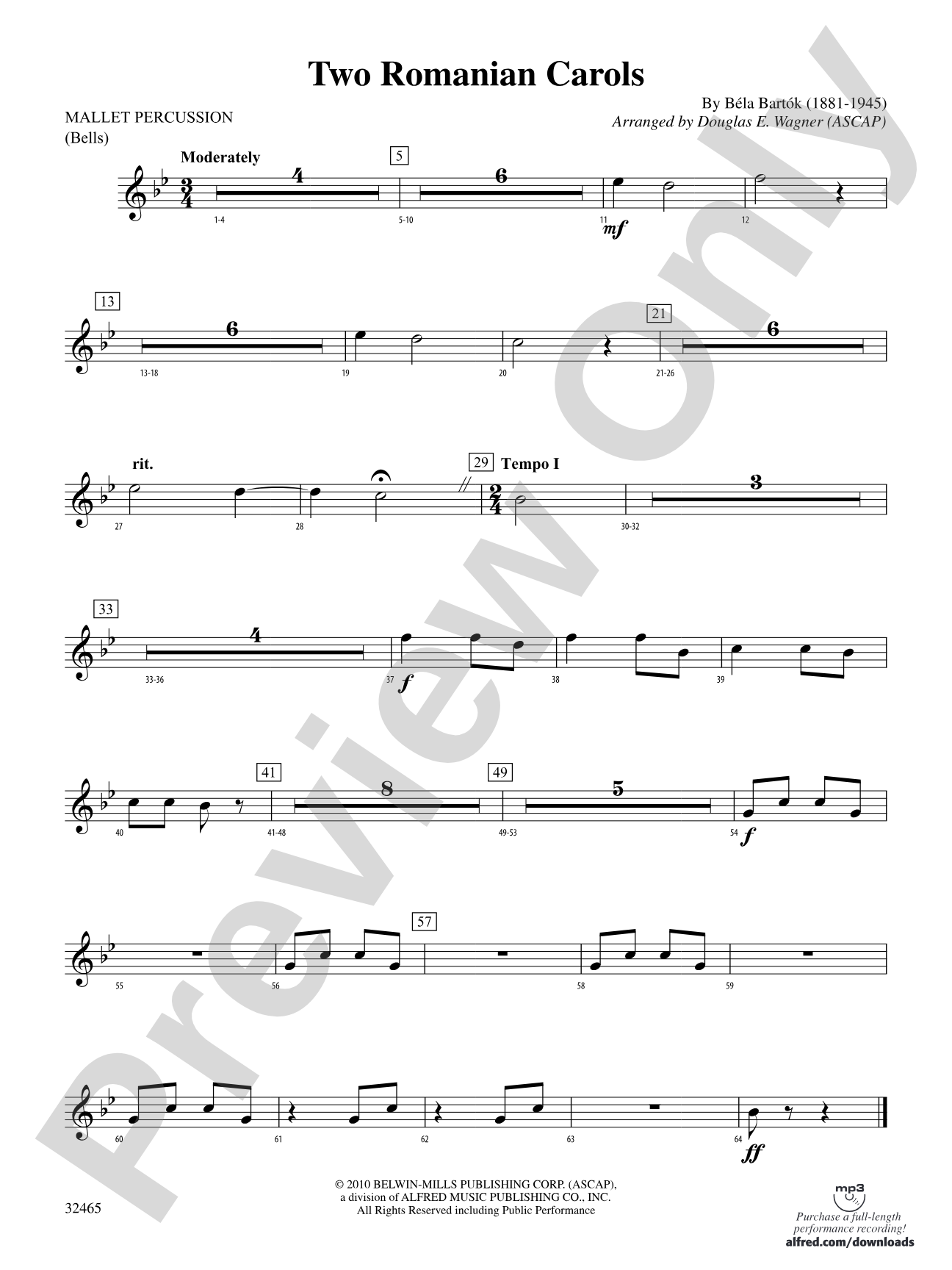 Two Romanian Carols: Mallets
