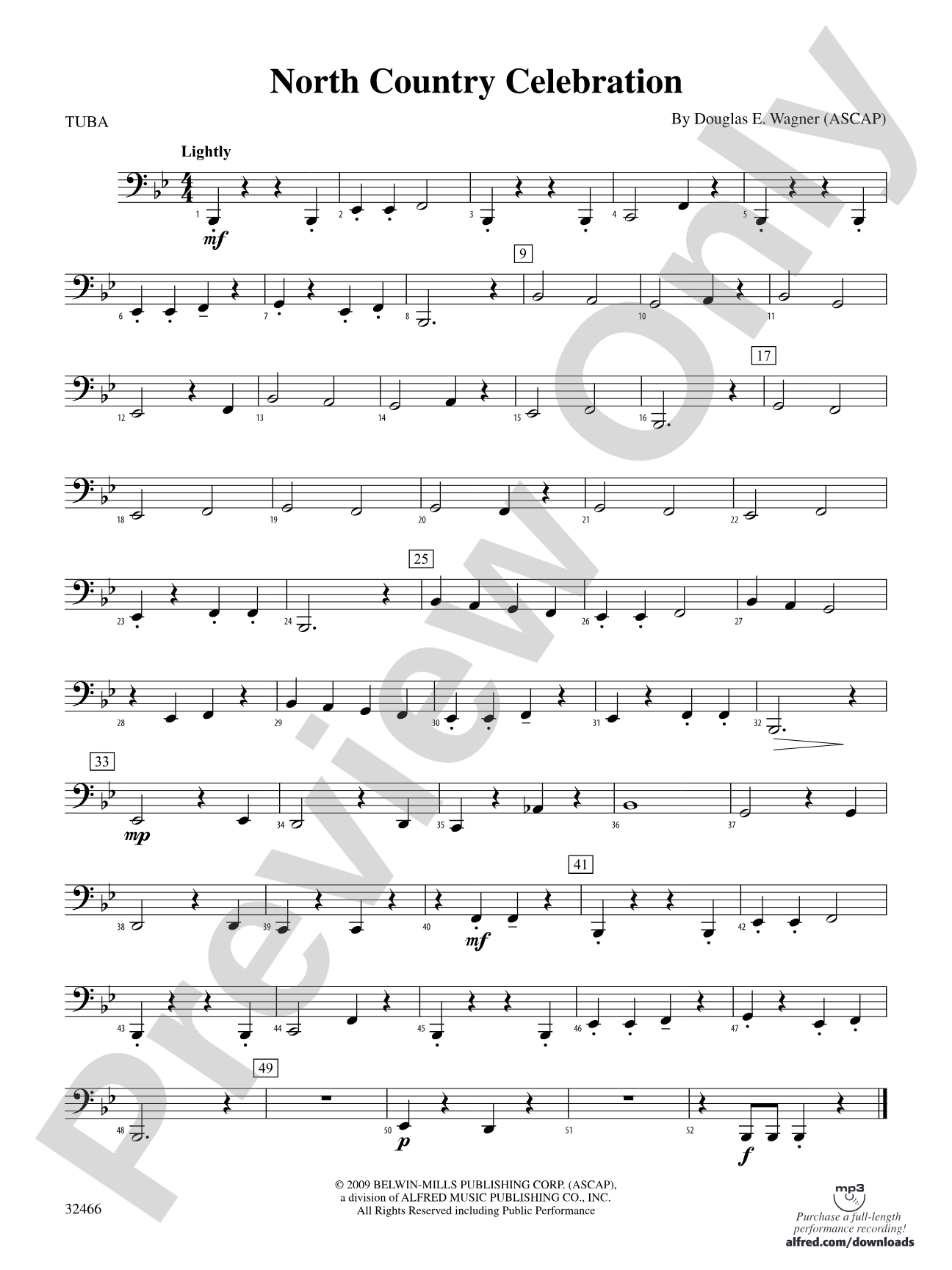 North Country Celebration: Tuba